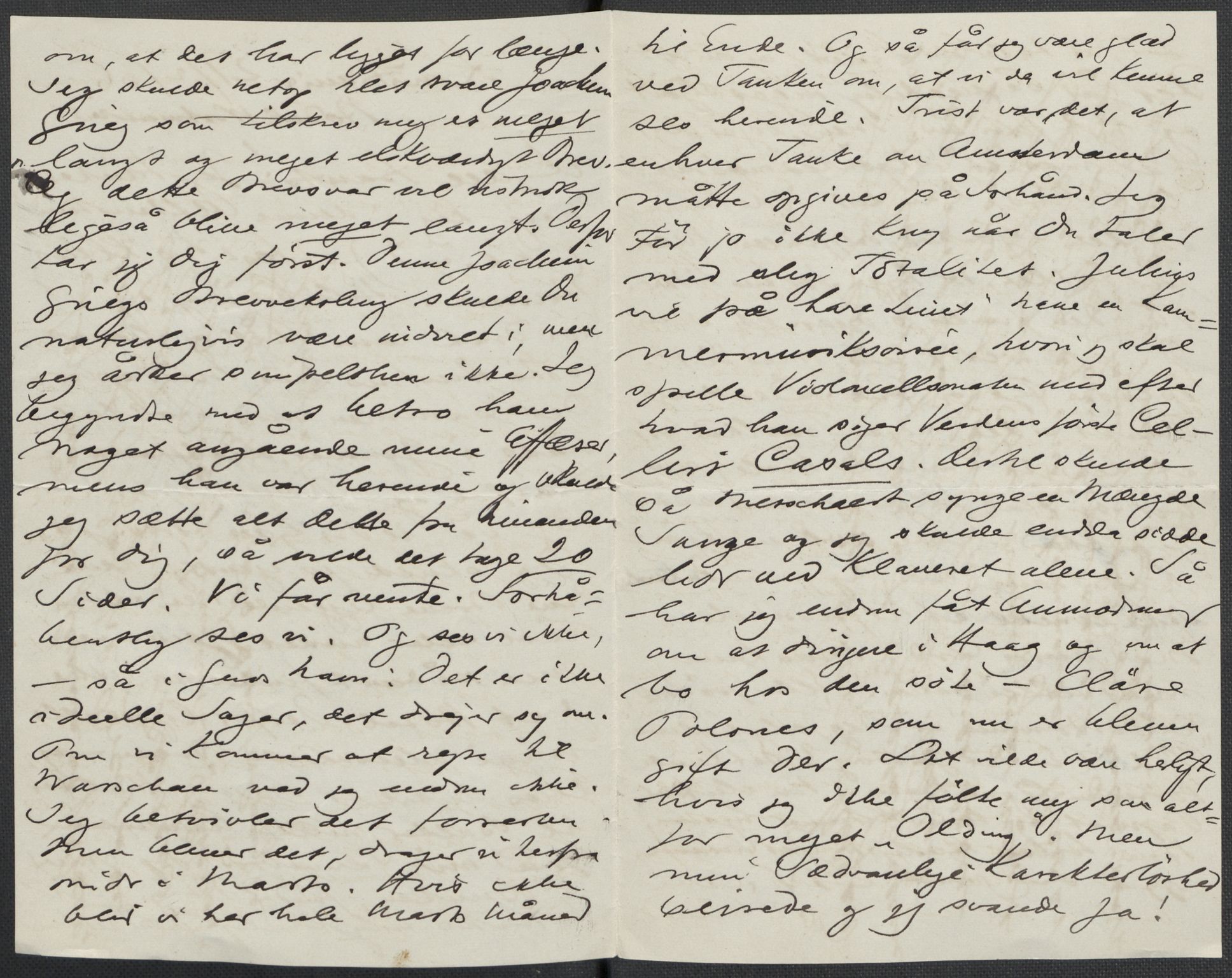 Beyer, Frants, AV/RA-PA-0132/F/L0001: Brev fra Edvard Grieg til Frantz Beyer og "En del optegnelser som kan tjene til kommentar til brevene" av Marie Beyer, 1872-1907, p. 847