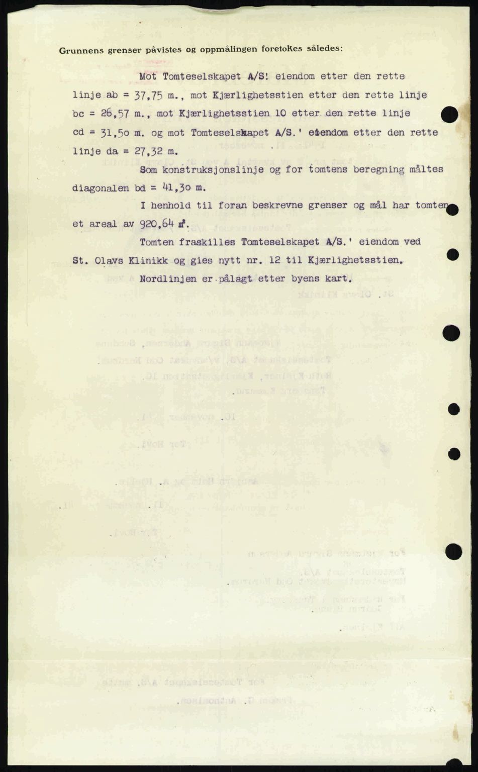 Tønsberg sorenskriveri, AV/SAKO-A-130/G/Ga/Gaa/L0014: Mortgage book no. A14, 1943-1944, Diary no: : 2606/1943