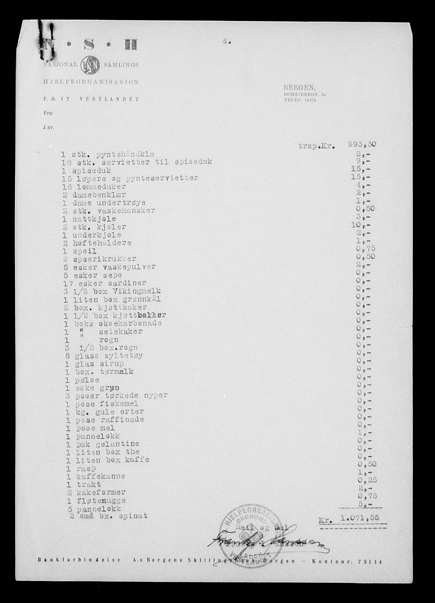 Justisdepartementet, Tilbakeføringskontoret for inndratte formuer, AV/RA-S-1564/H/Hc/Hcd/L1000: --, 1945-1947, p. 75