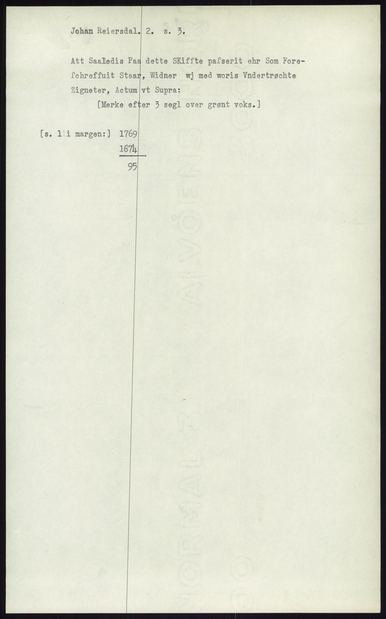 Samlinger til kildeutgivelse, Diplomavskriftsamlingen, AV/RA-EA-4053/H/Ha, p. 2340