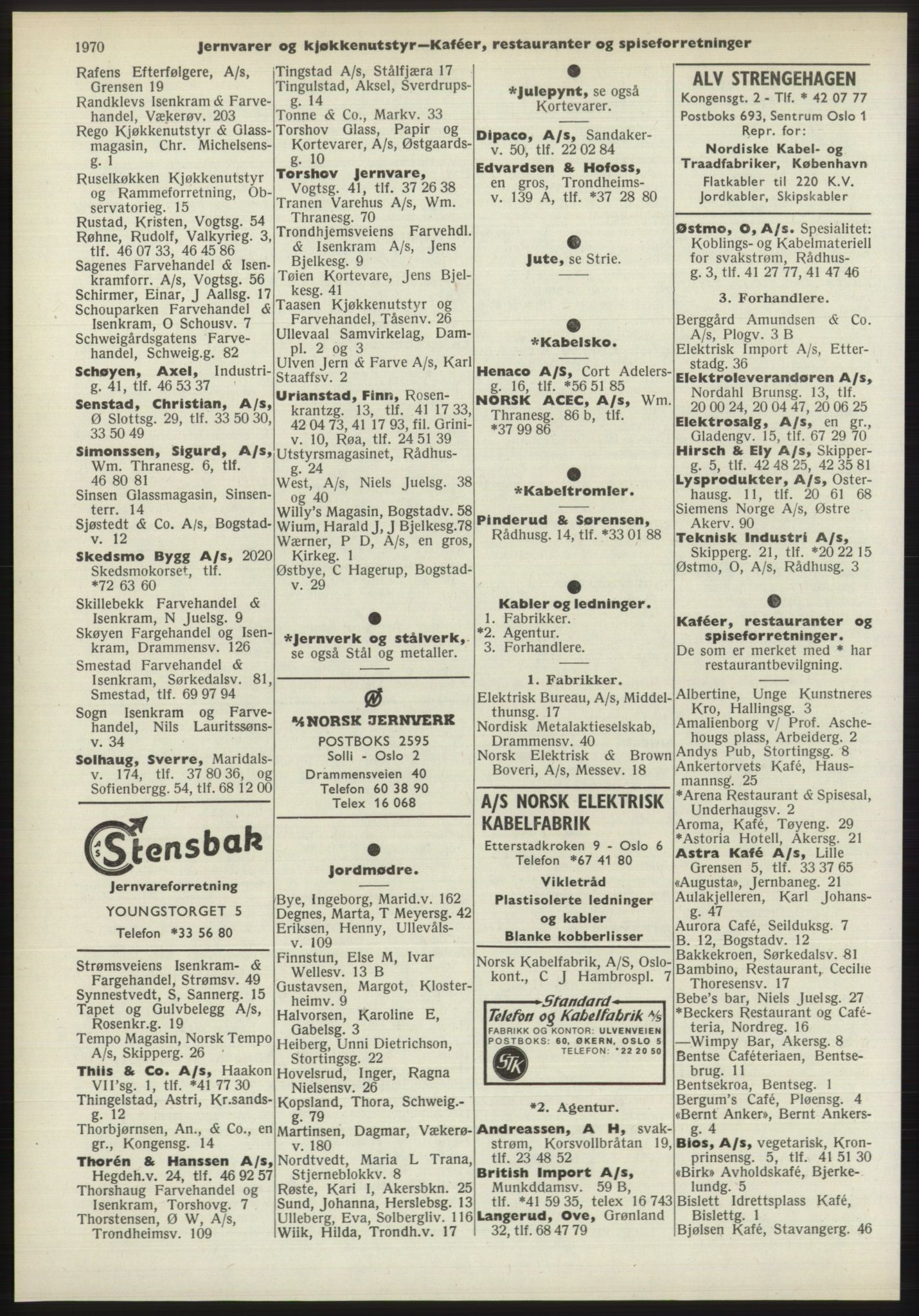 Kristiania/Oslo adressebok, PUBL/-, 1970-1971, p. 1970