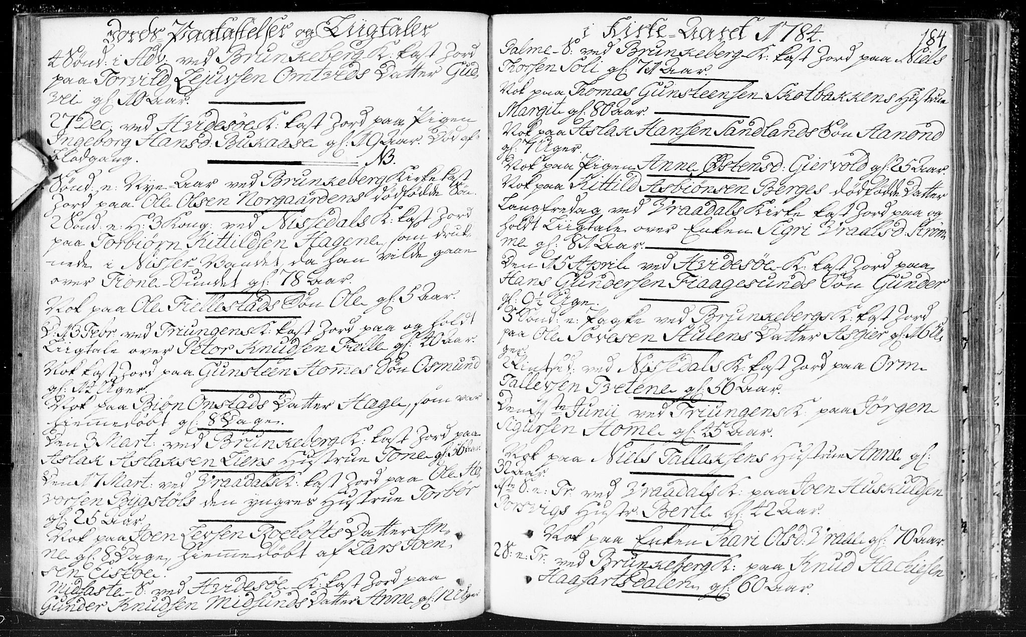 Kviteseid kirkebøker, SAKO/A-276/F/Fa/L0002: Parish register (official) no. I 2, 1773-1786, p. 184