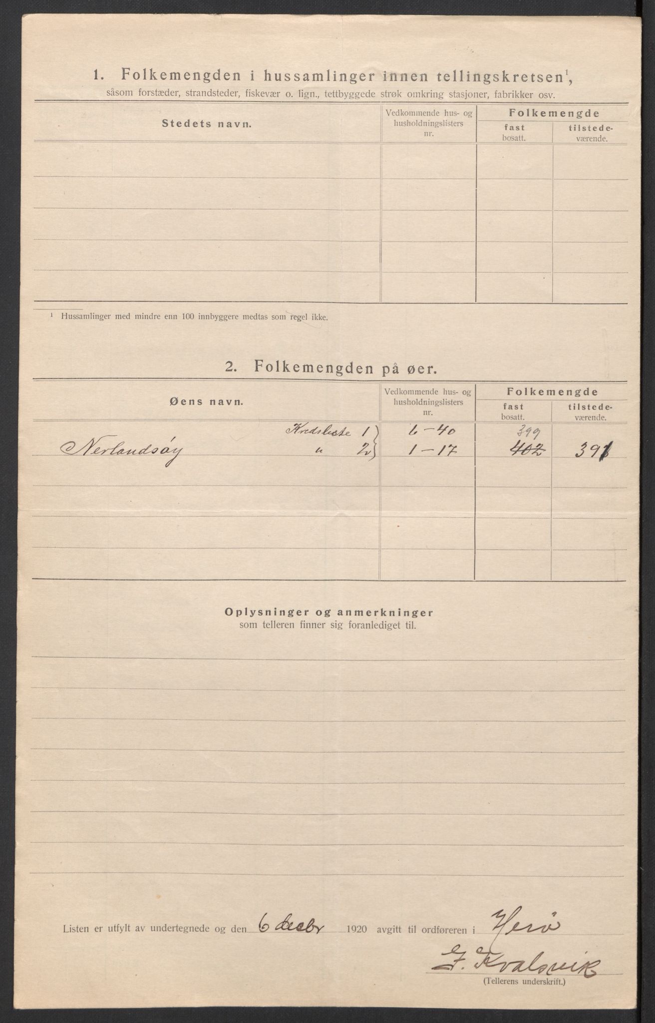 SAT, 1920 census for Herøy (MR), 1920, p. 11