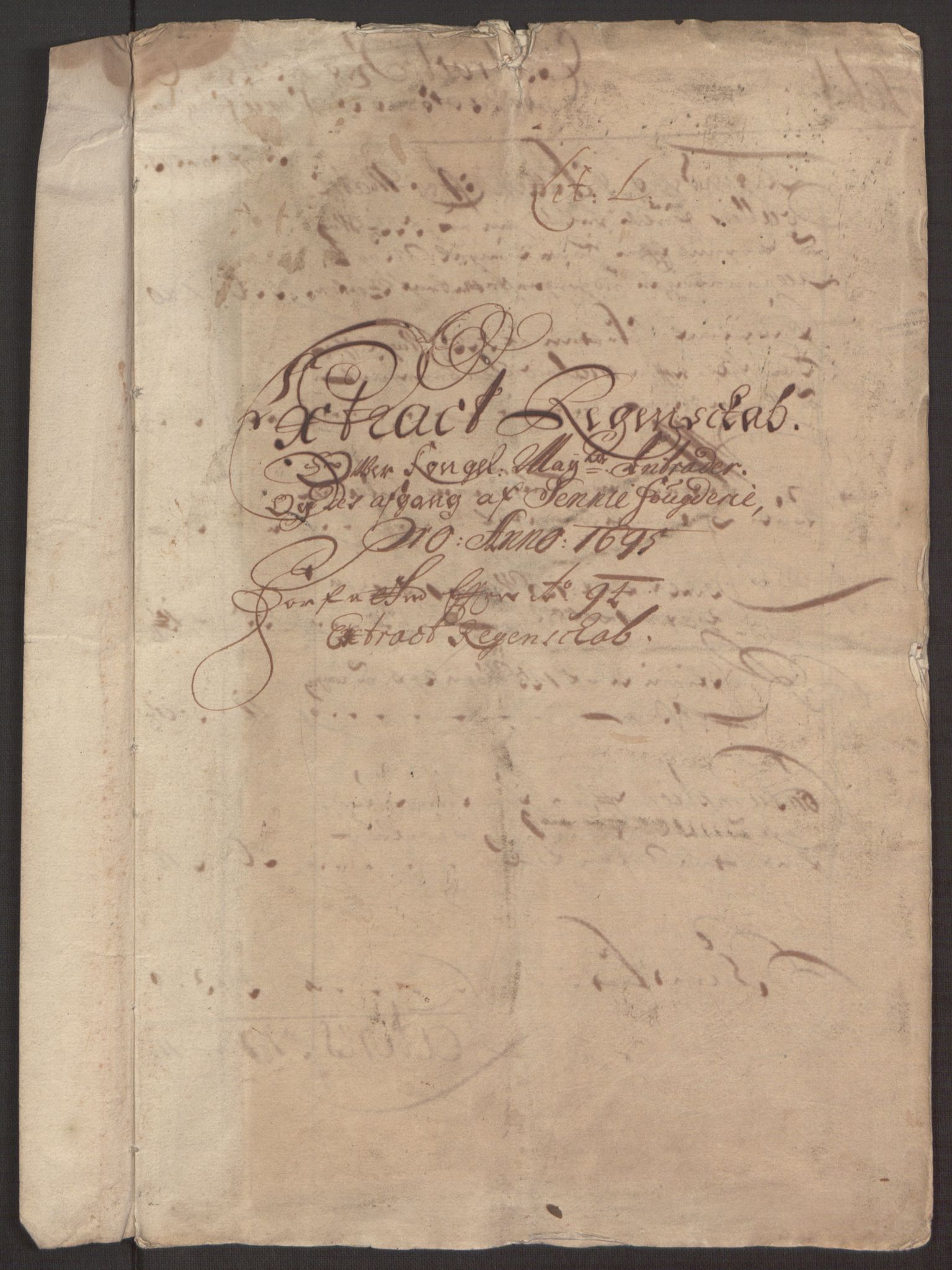 Rentekammeret inntil 1814, Reviderte regnskaper, Fogderegnskap, RA/EA-4092/R68/L4753: Fogderegnskap Senja og Troms, 1694-1696, p. 212