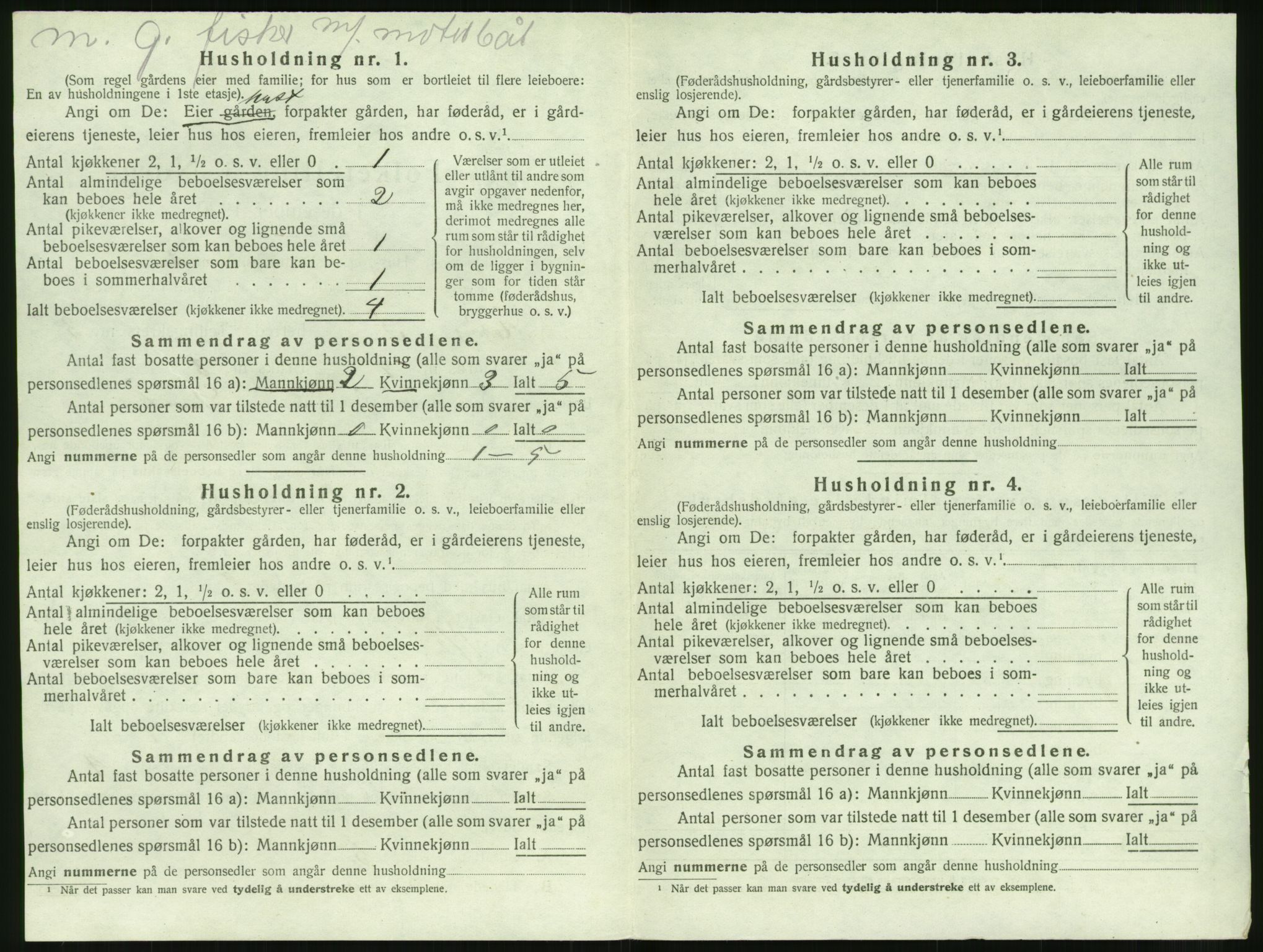 SAT, 1920 census for Herøy (MR), 1920, p. 184