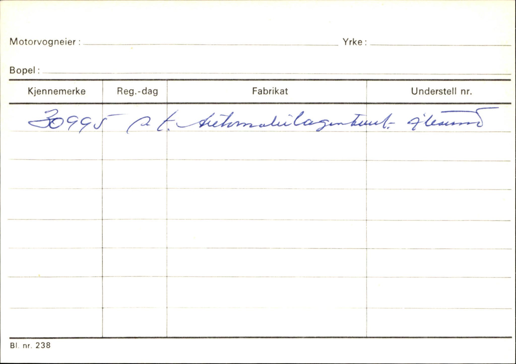 Statens vegvesen, Sogn og Fjordane vegkontor, AV/SAB-A-5301/4/F/L0131: Eigarregister Høyanger P-Å. Stryn S-Å, 1945-1975, p. 2466