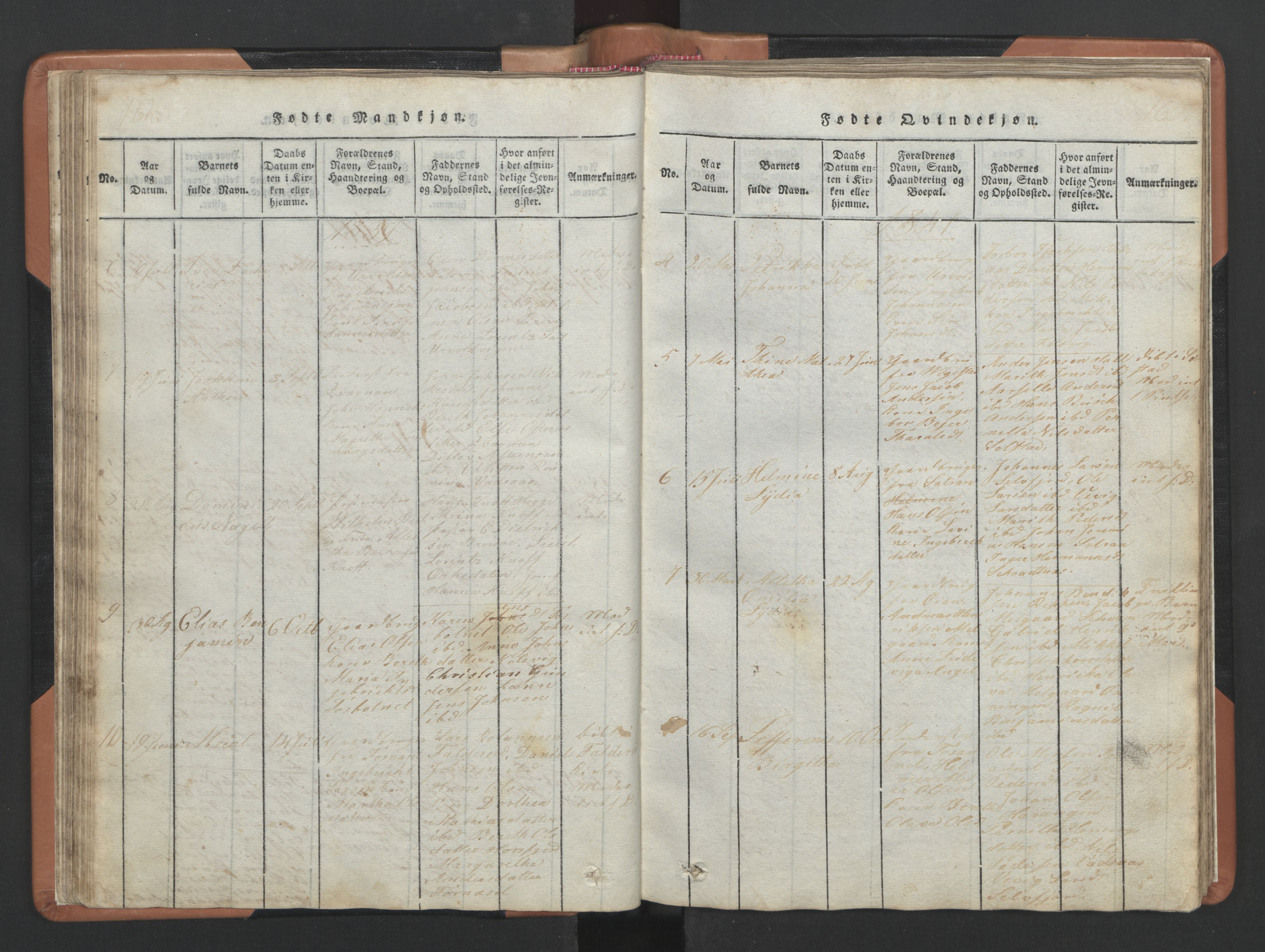 Ministerialprotokoller, klokkerbøker og fødselsregistre - Nordland, AV/SAT-A-1459/810/L0157: Parish register (copy) no. 810C01, 1819-1842, p. 162-163