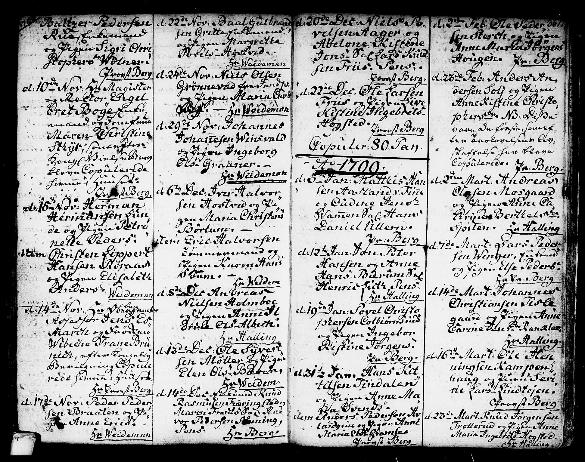 Kongsberg kirkebøker, SAKO/A-22/F/Fa/L0007: Parish register (official) no. I 7, 1795-1816, p. 361