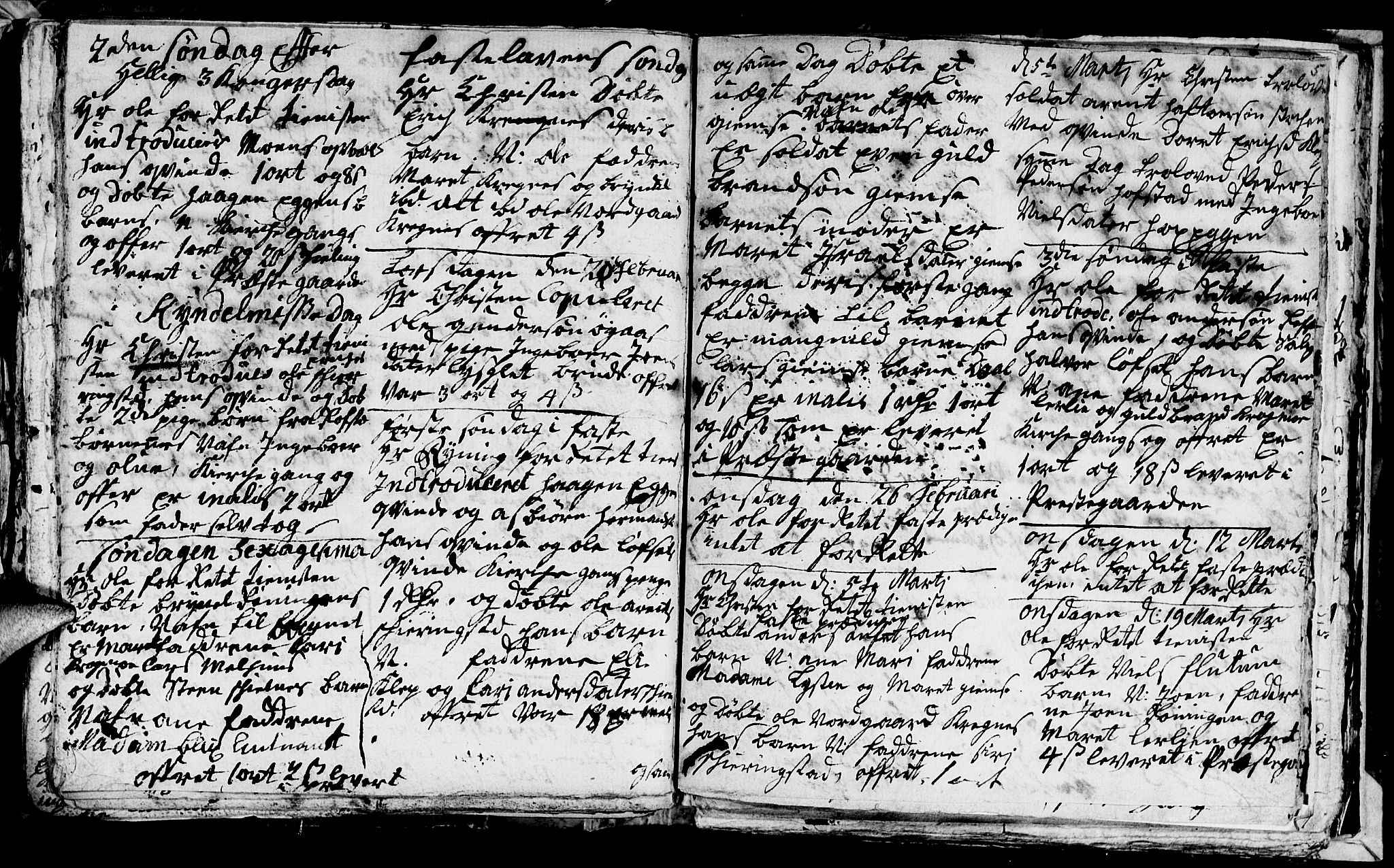 Ministerialprotokoller, klokkerbøker og fødselsregistre - Sør-Trøndelag, SAT/A-1456/691/L1090: Parish register (copy) no. 691C01, 1732-1742