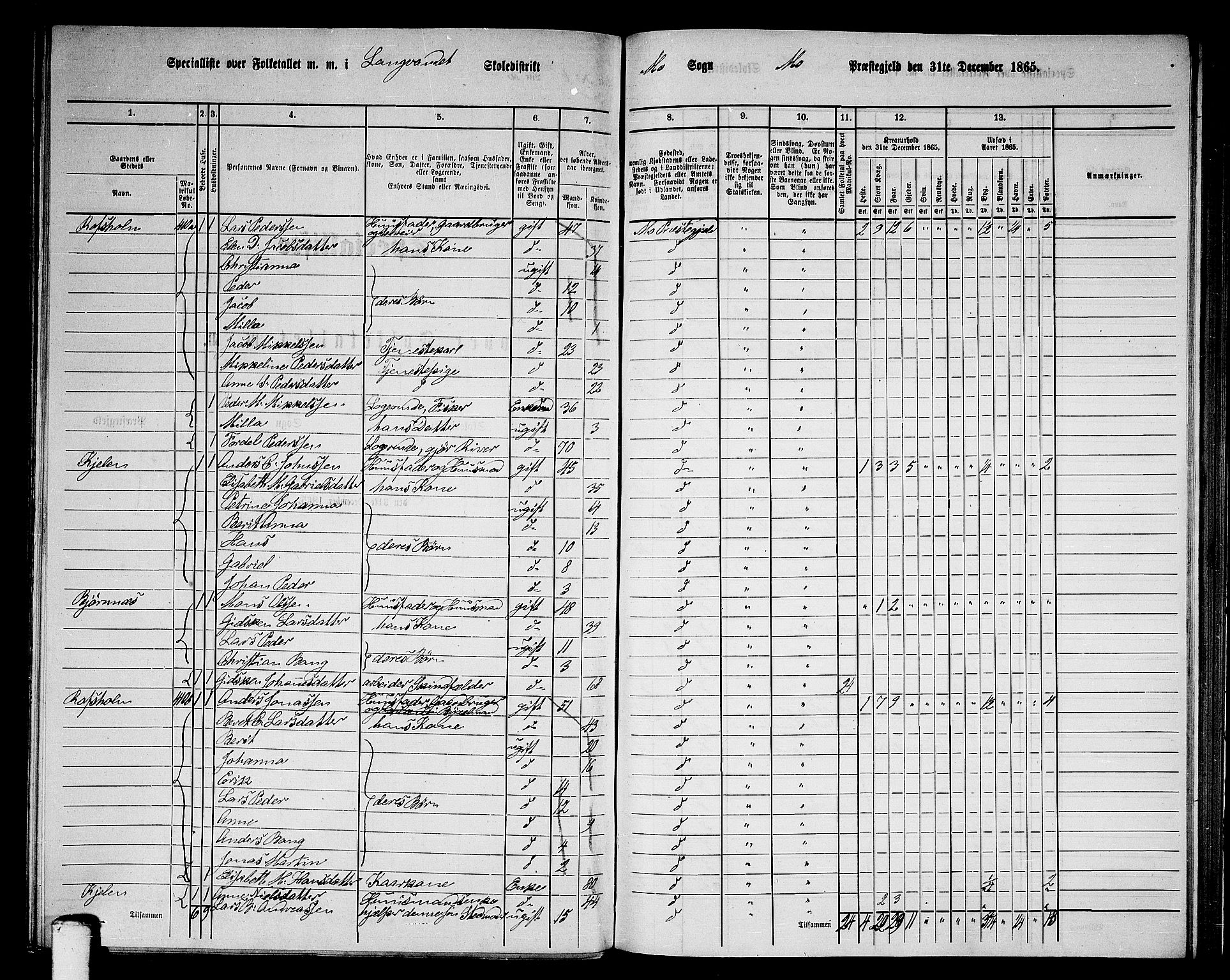 RA, 1865 census for Mo, 1865, p. 131