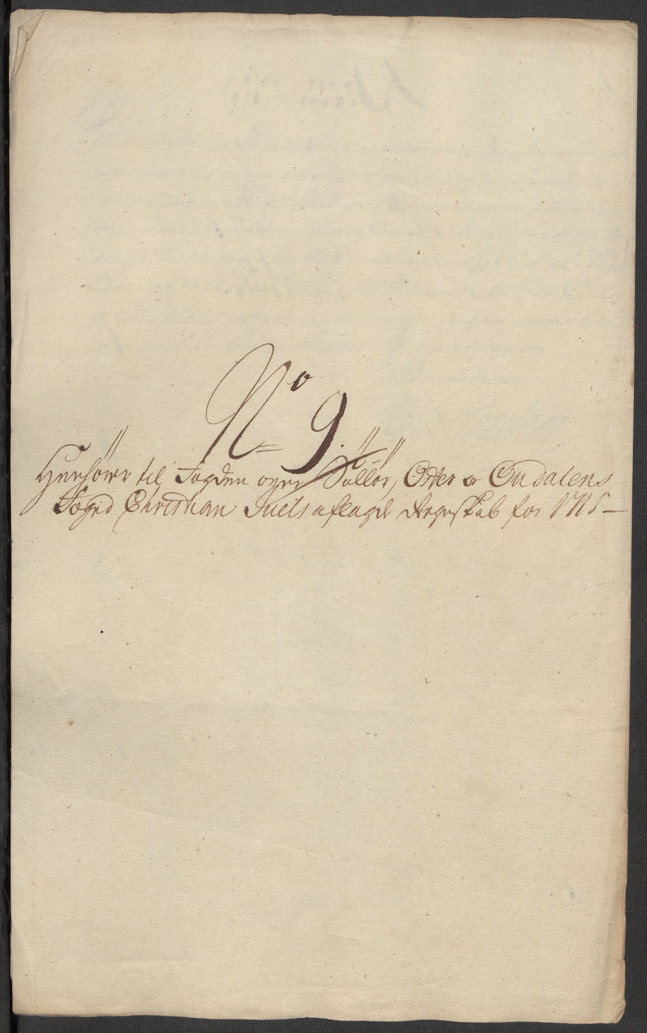 Rentekammeret inntil 1814, Reviderte regnskaper, Fogderegnskap, AV/RA-EA-4092/R13/L0853: Fogderegnskap Solør, Odal og Østerdal, 1715, p. 180