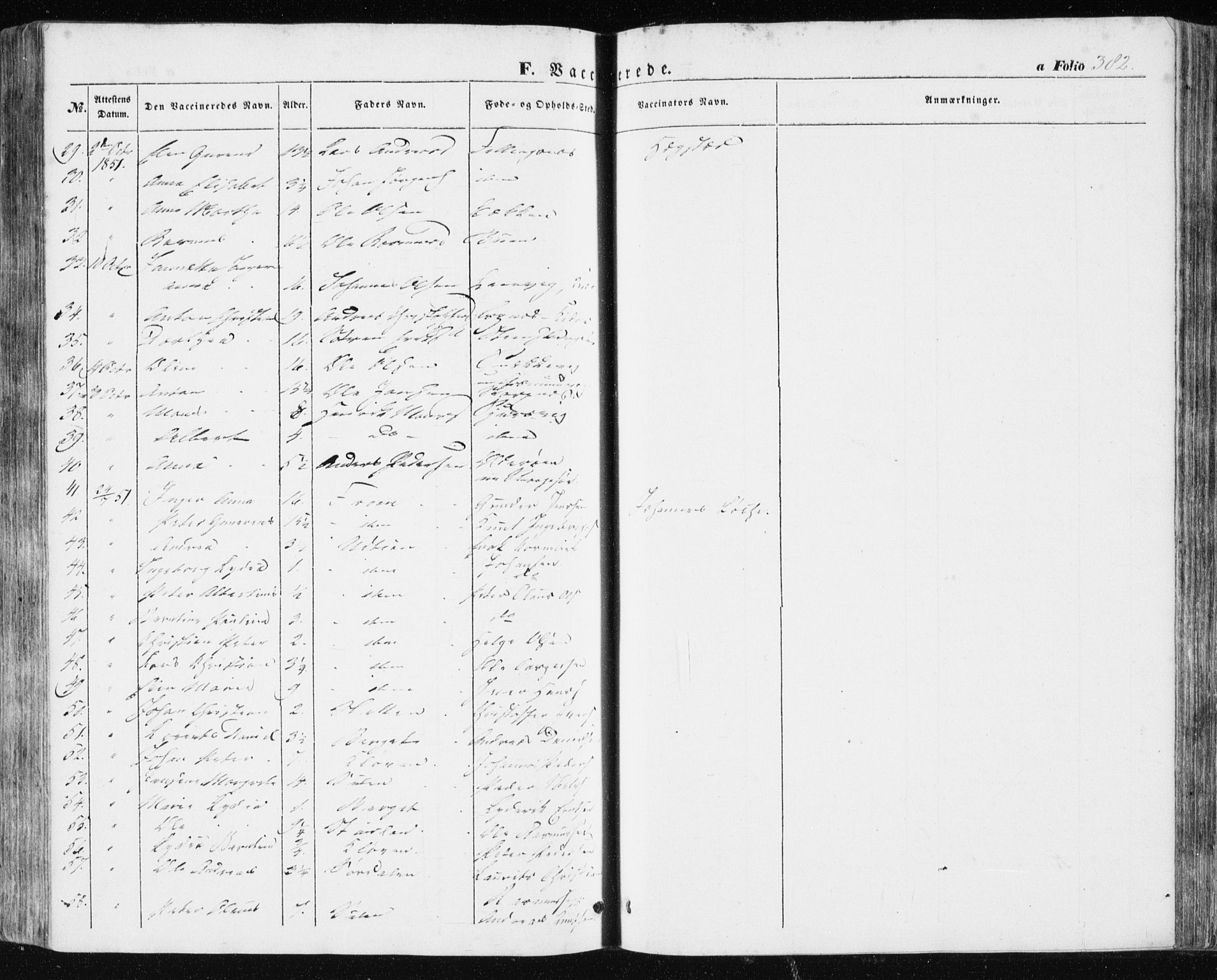 Ministerialprotokoller, klokkerbøker og fødselsregistre - Sør-Trøndelag, SAT/A-1456/634/L0529: Parish register (official) no. 634A05, 1843-1851, p. 382