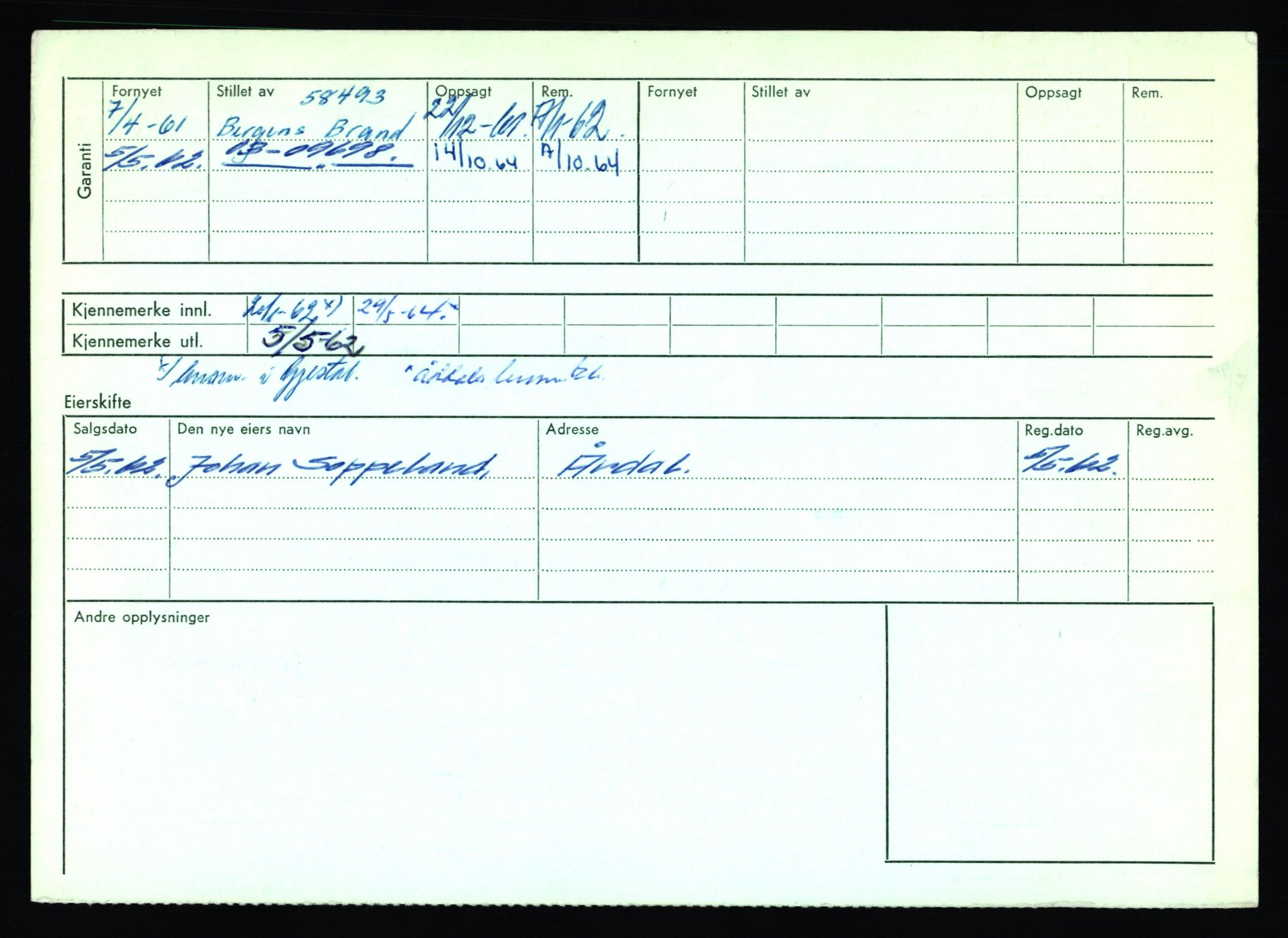 Stavanger trafikkstasjon, AV/SAST-A-101942/0/F/L0065: L-65400 - L-67649, 1930-1971, p. 1852