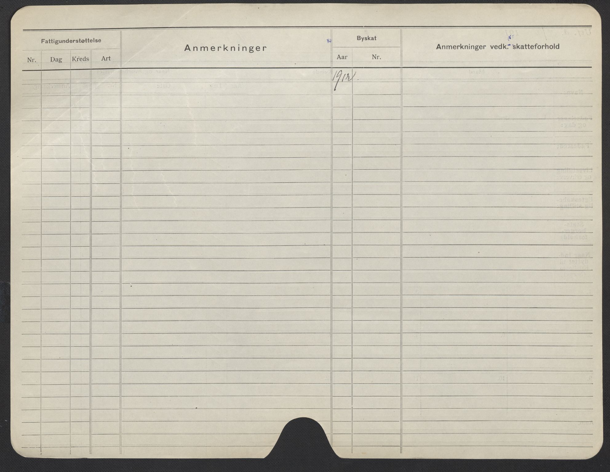 Oslo folkeregister, Registerkort, SAO/A-11715/F/Fa/Fac/L0024: Kvinner, 1906-1914, p. 199b