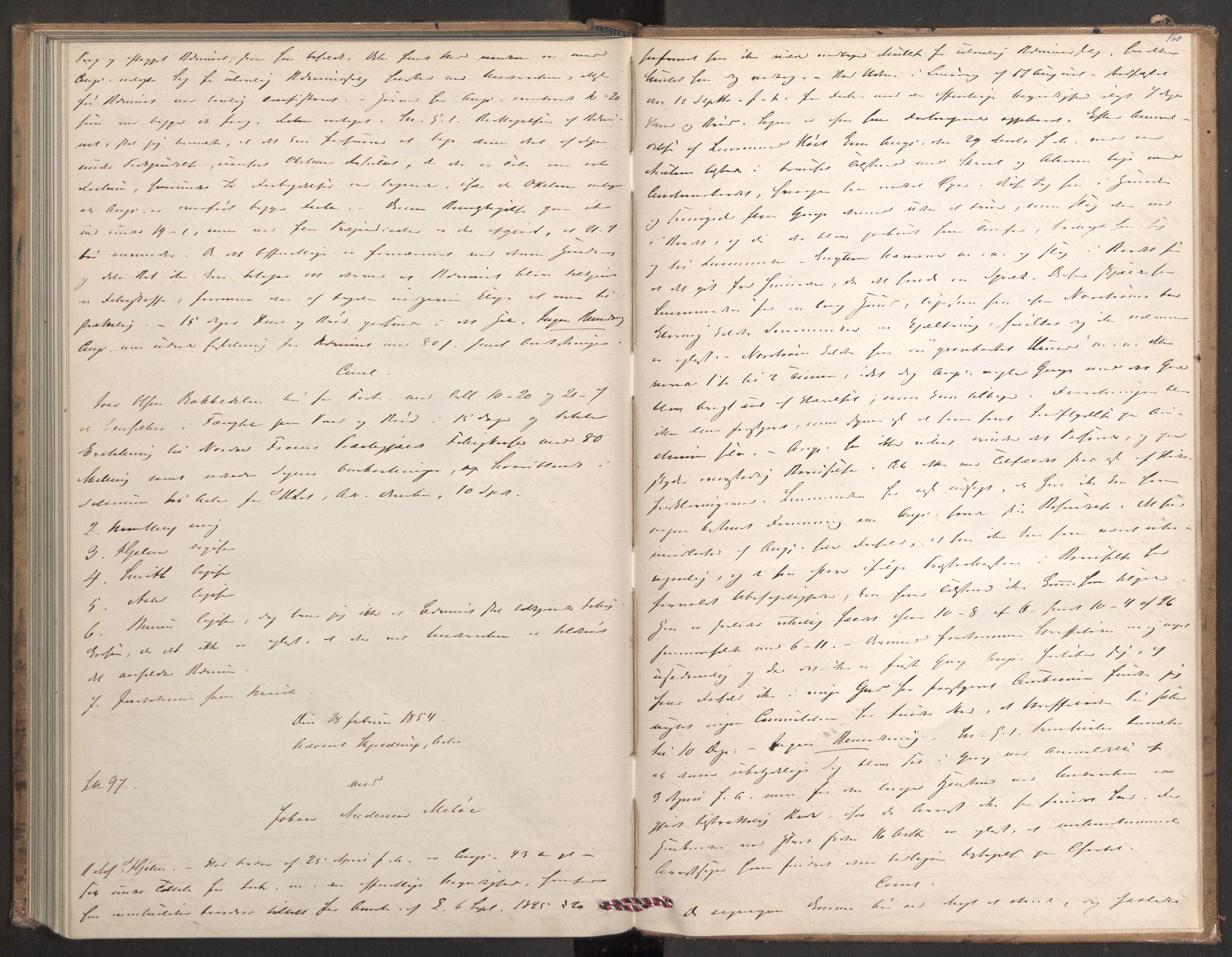 Høyesterett, AV/RA-S-1002/E/Eb/Ebb/L0046/0002: Voteringsprotokoller / Voteringsprotokoll, 1853-1854, p. 159b-160a