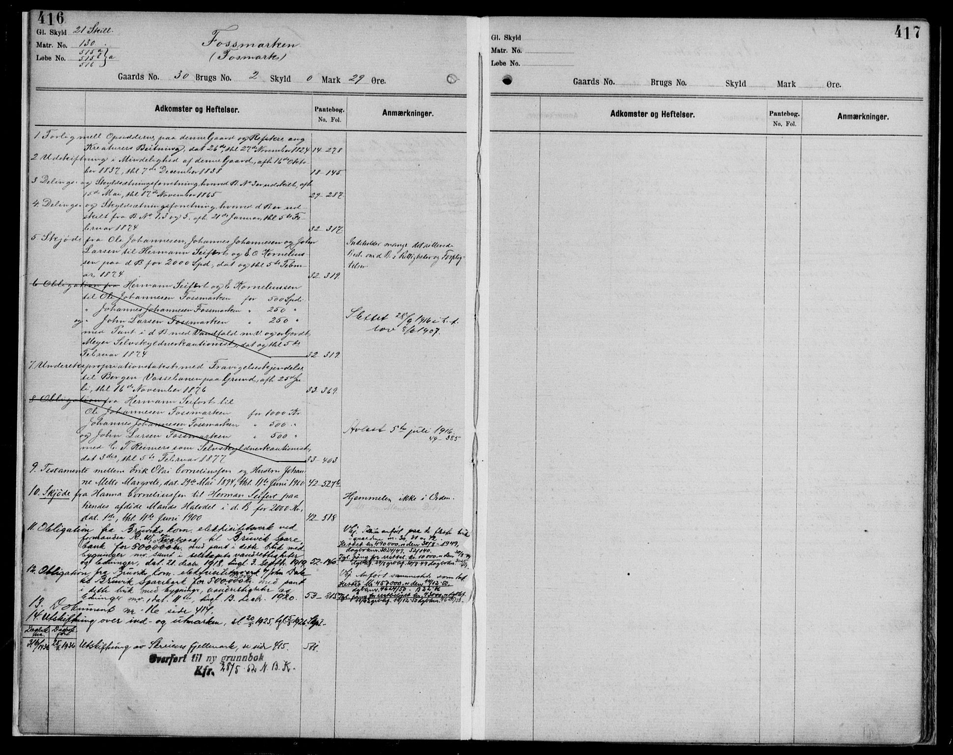 Nordhordland sorenskrivar, AV/SAB-A-2901/1/G/Ga/Gaaa/L0027: Mortgage register no. II.A.a.27, 1893-1952, p. 416-417