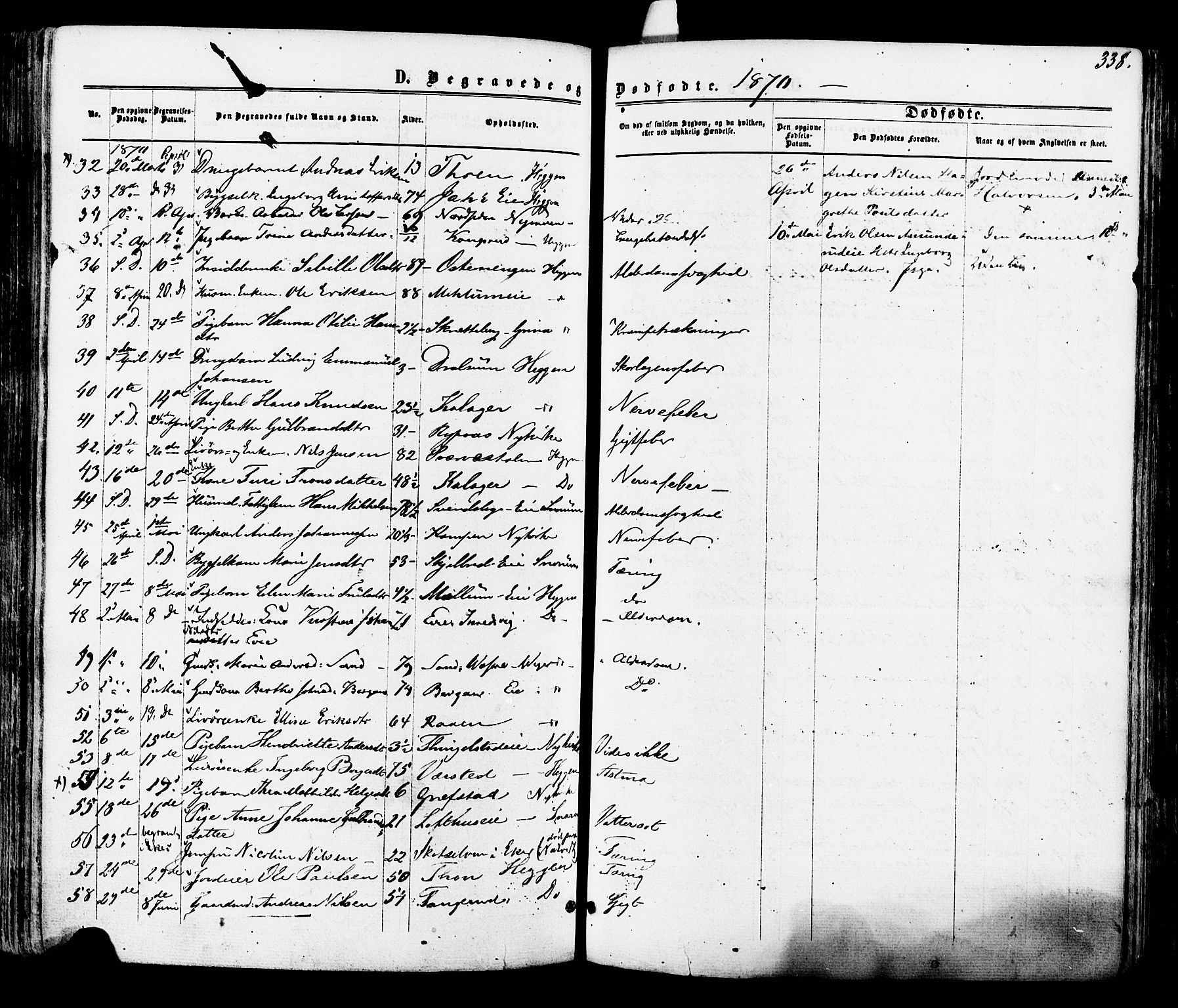 Modum kirkebøker, AV/SAKO-A-234/F/Fa/L0010: Parish register (official) no. 10, 1865-1876, p. 338