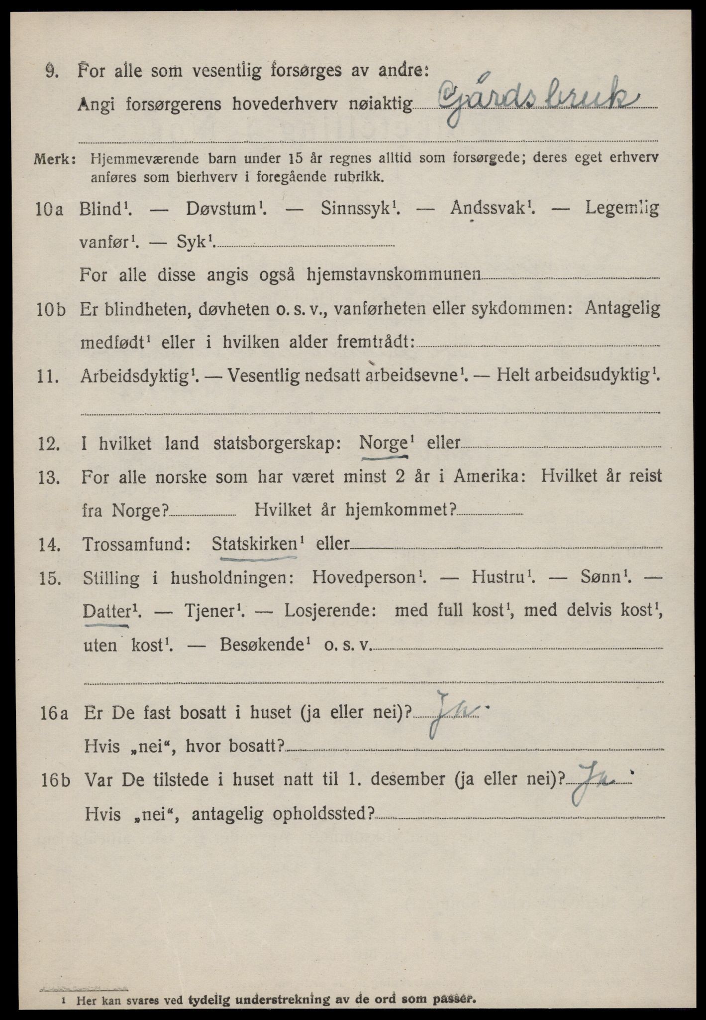 SAT, 1920 census for Sykkylven, 1920, p. 942