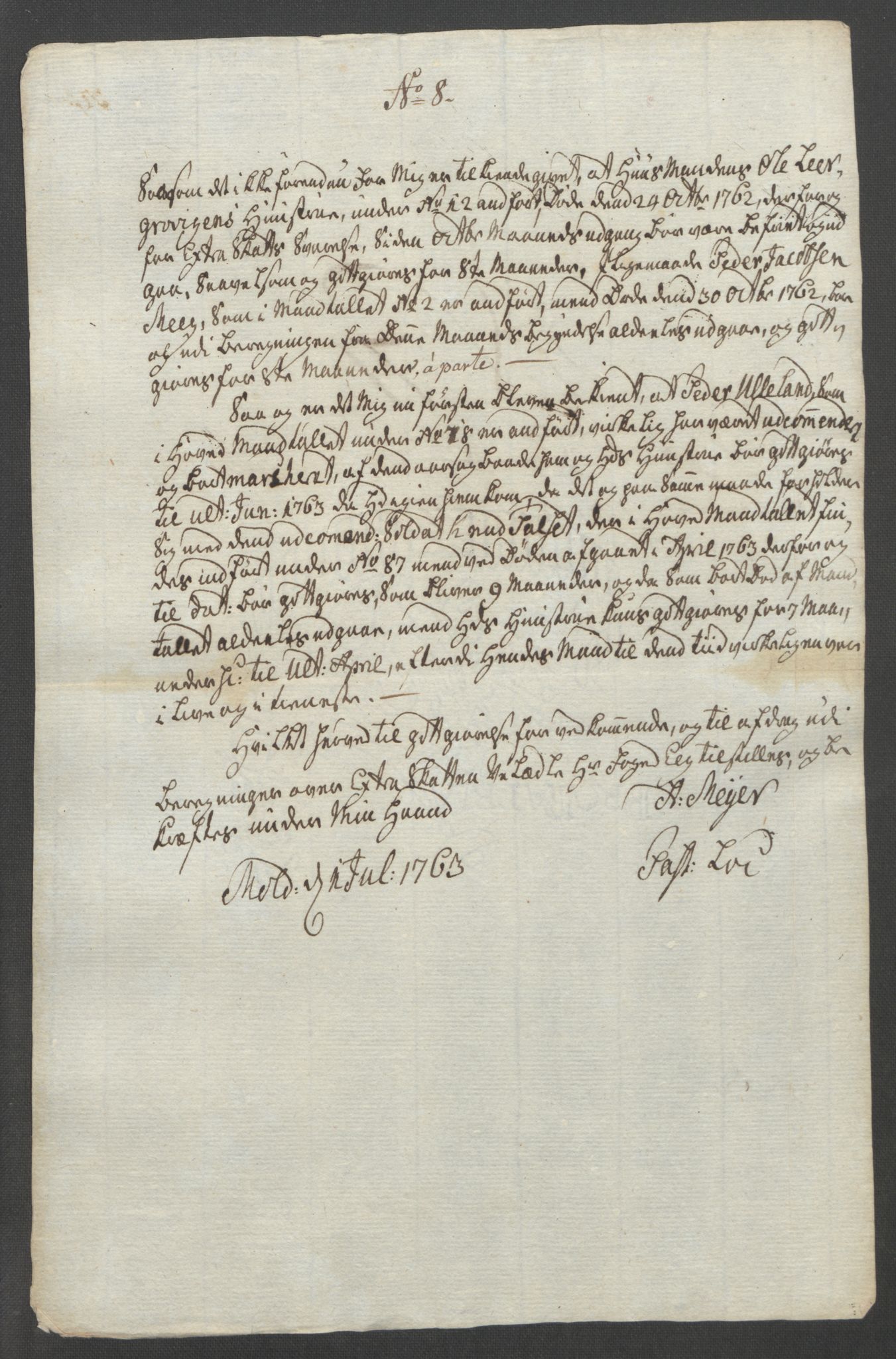 Rentekammeret inntil 1814, Reviderte regnskaper, Fogderegnskap, RA/EA-4092/R55/L3730: Ekstraskatten Romsdal, 1762-1763, p. 521