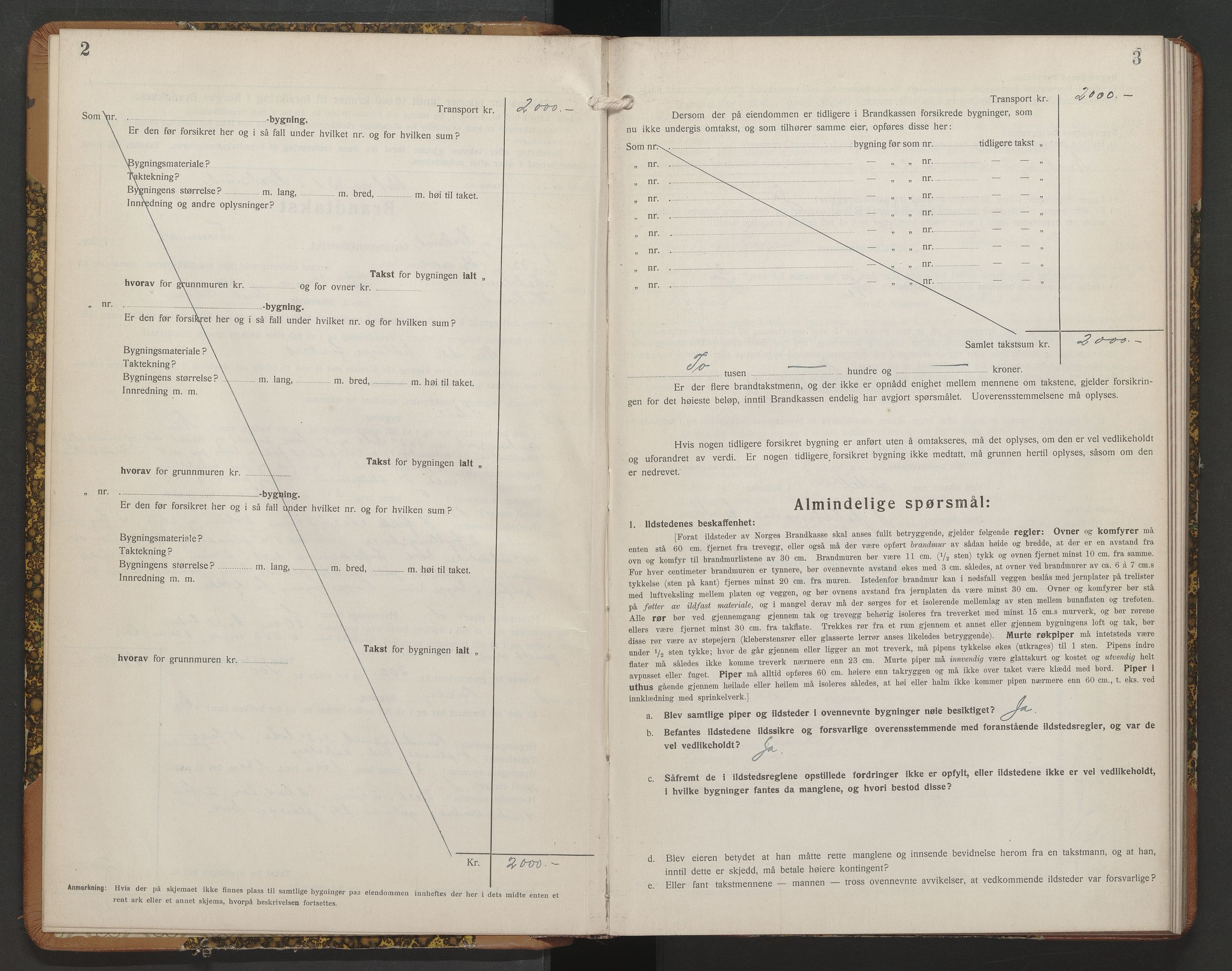 Sørøysund og Kvalsund lensmannskontor, SATØ/SATO-151/1/Fl/L0018: Branntakstprotokoll - Sørøysund og Kvalsund, 1930-1933