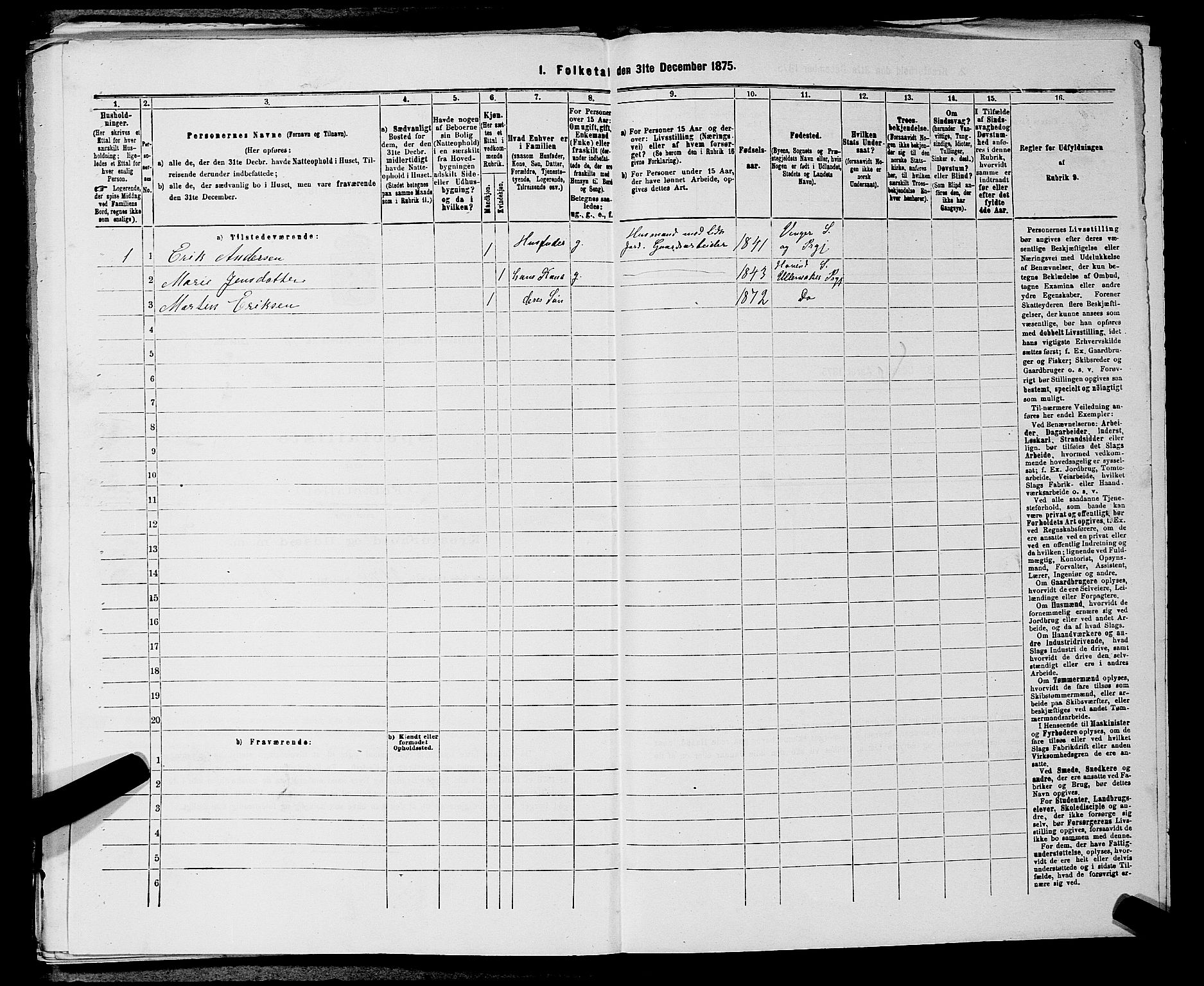 RA, 1875 census for 0235P Ullensaker, 1875, p. 1556