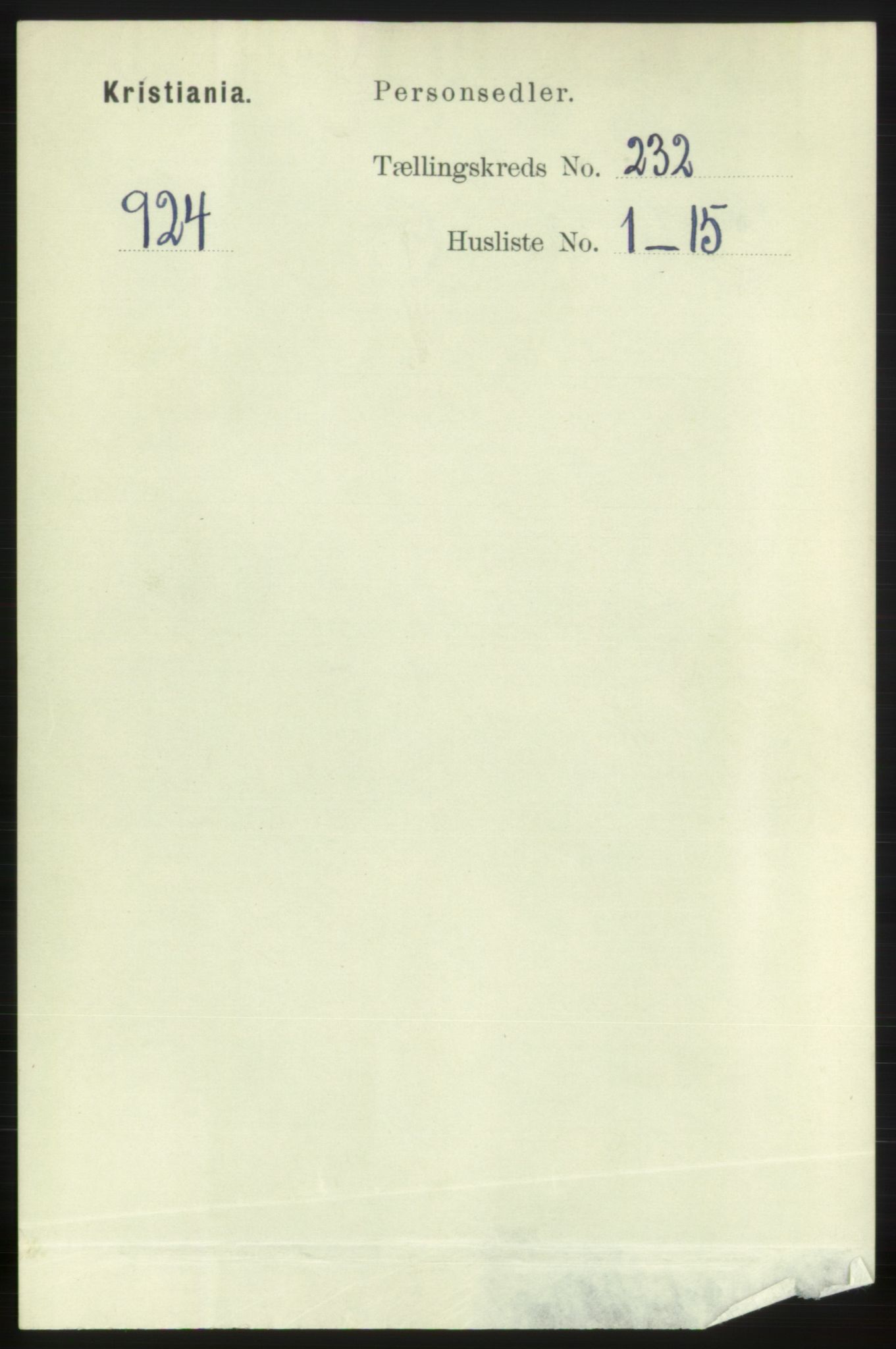 RA, 1891 census for 0301 Kristiania, 1891, p. 142855