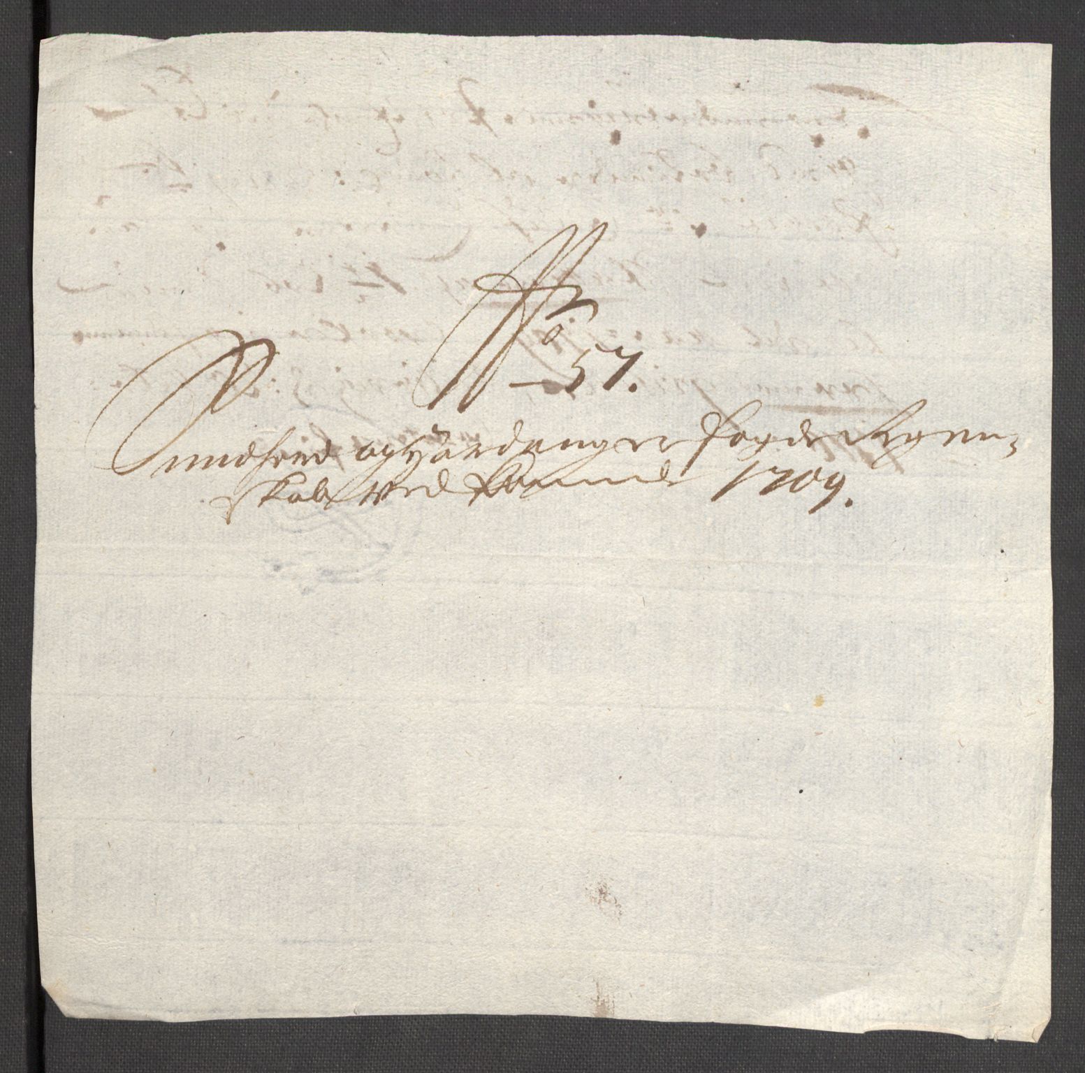 Rentekammeret inntil 1814, Reviderte regnskaper, Fogderegnskap, AV/RA-EA-4092/R48/L2986: Fogderegnskap Sunnhordland og Hardanger, 1709-1710, p. 273