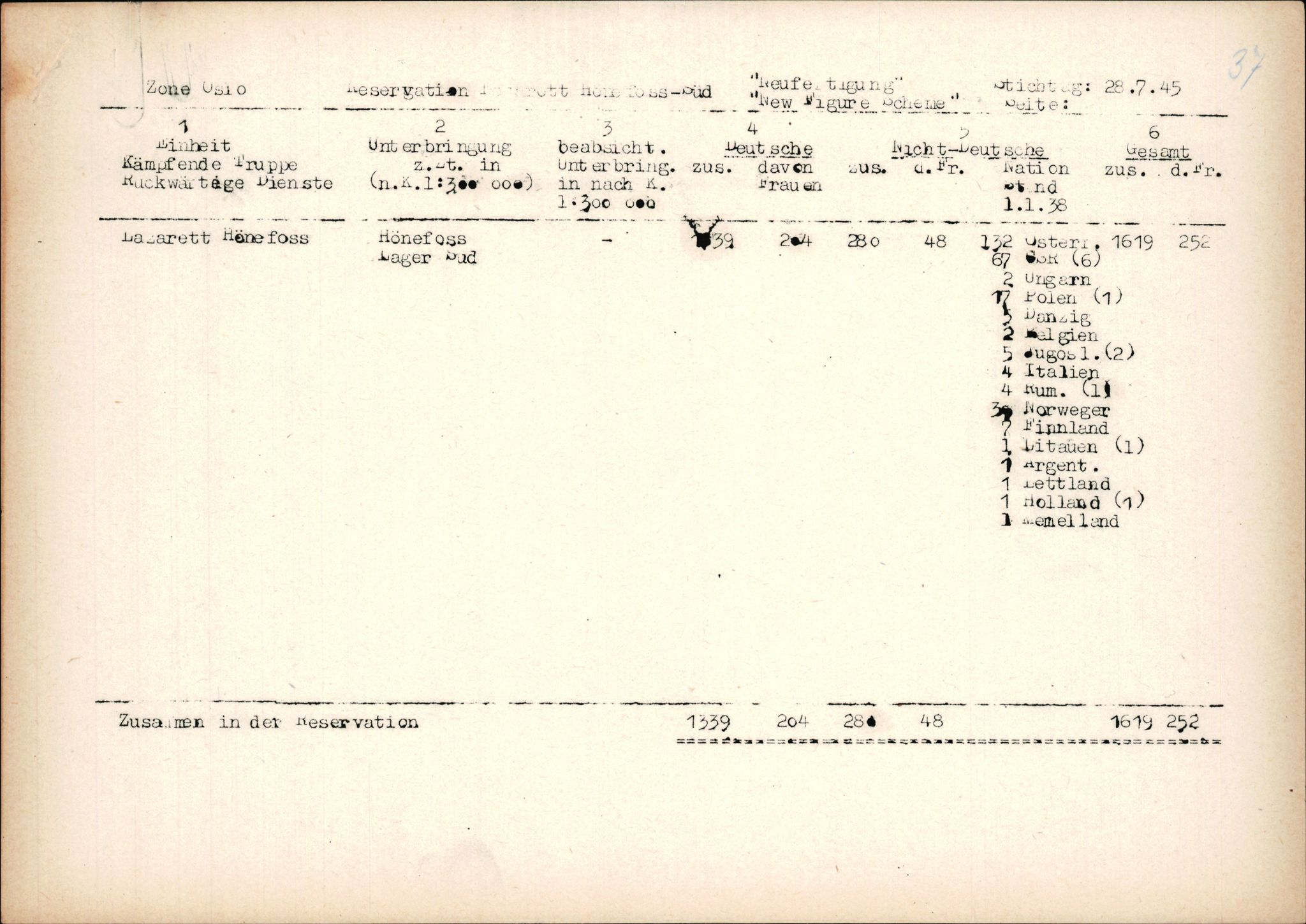 Forsvarets Overkommando. 2 kontor. Arkiv 11.4. Spredte tyske arkivsaker, AV/RA-RAFA-7031/D/Dar/Darc/L0014: FO.II, 1945, p. 104