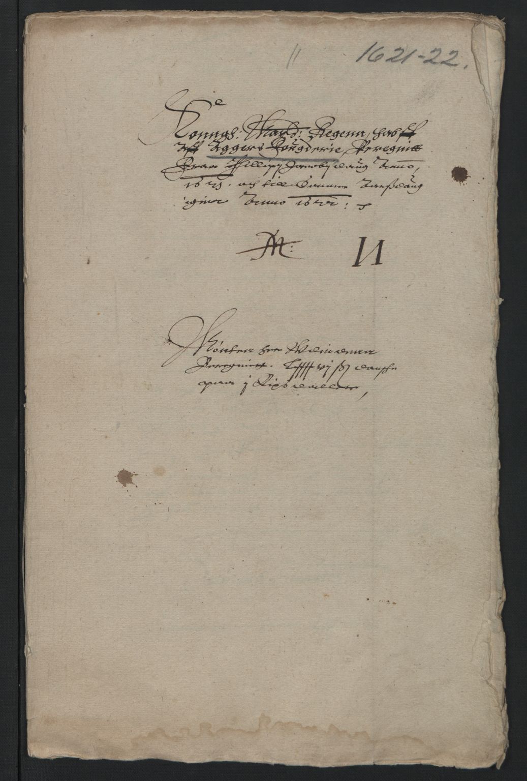 Rentekammeret inntil 1814, Reviderte regnskaper, Lensregnskaper, AV/RA-EA-5023/R/Rb/Rba/L0058: Akershus len, 1620-1622