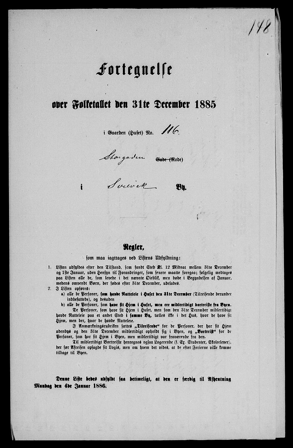 SAKO, 1885 census for 0701 Svelvik, 1885, p. 294