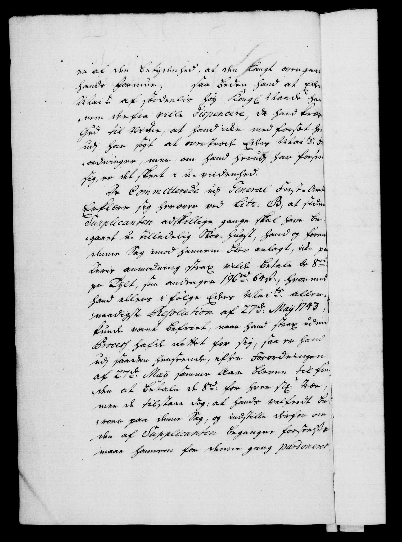 Rentekammeret, Kammerkanselliet, RA/EA-3111/G/Gf/Gfa/L0029: Norsk relasjons- og resolusjonsprotokoll (merket RK 52.29), 1746-1747, p. 29