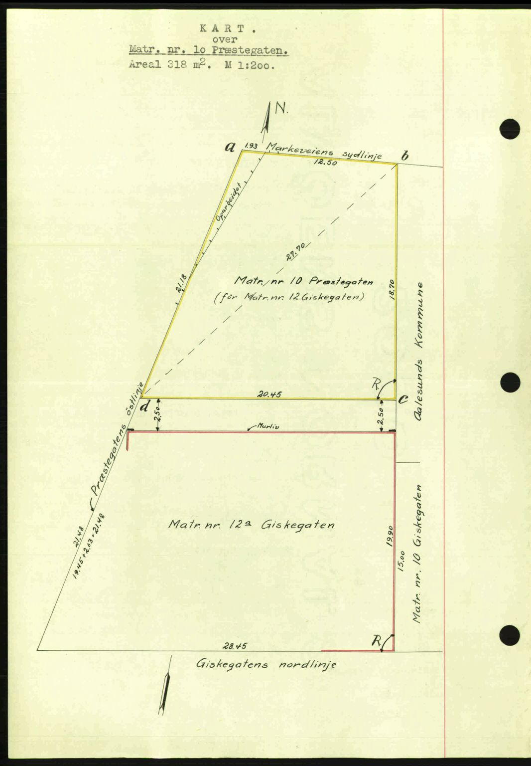 Ålesund byfogd, AV/SAT-A-4384: Mortgage book no. 34 II, 1938-1940, Diary no: : 1452/1939