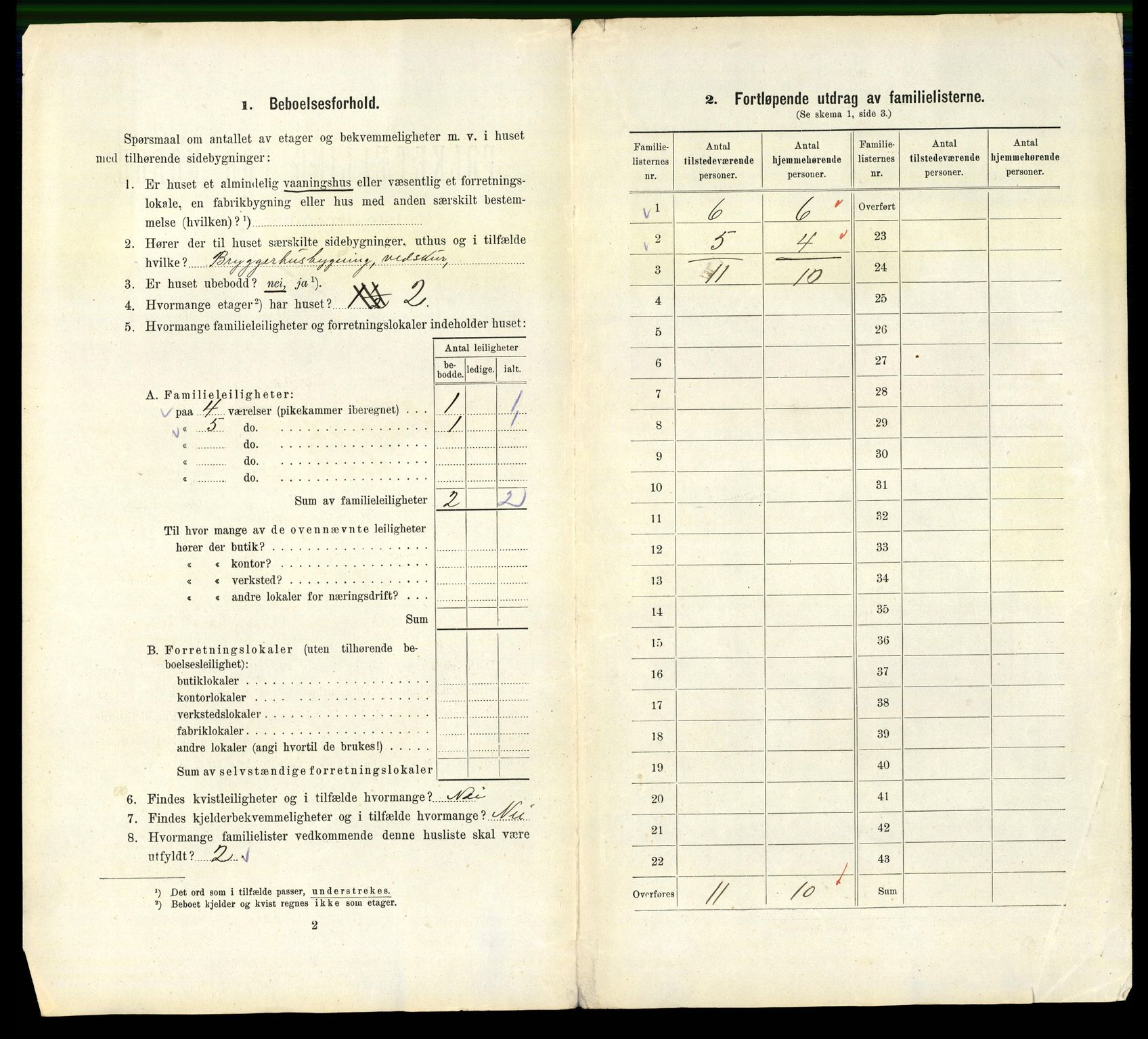 RA, 1910 census for Sandefjord, 1910, p. 3095