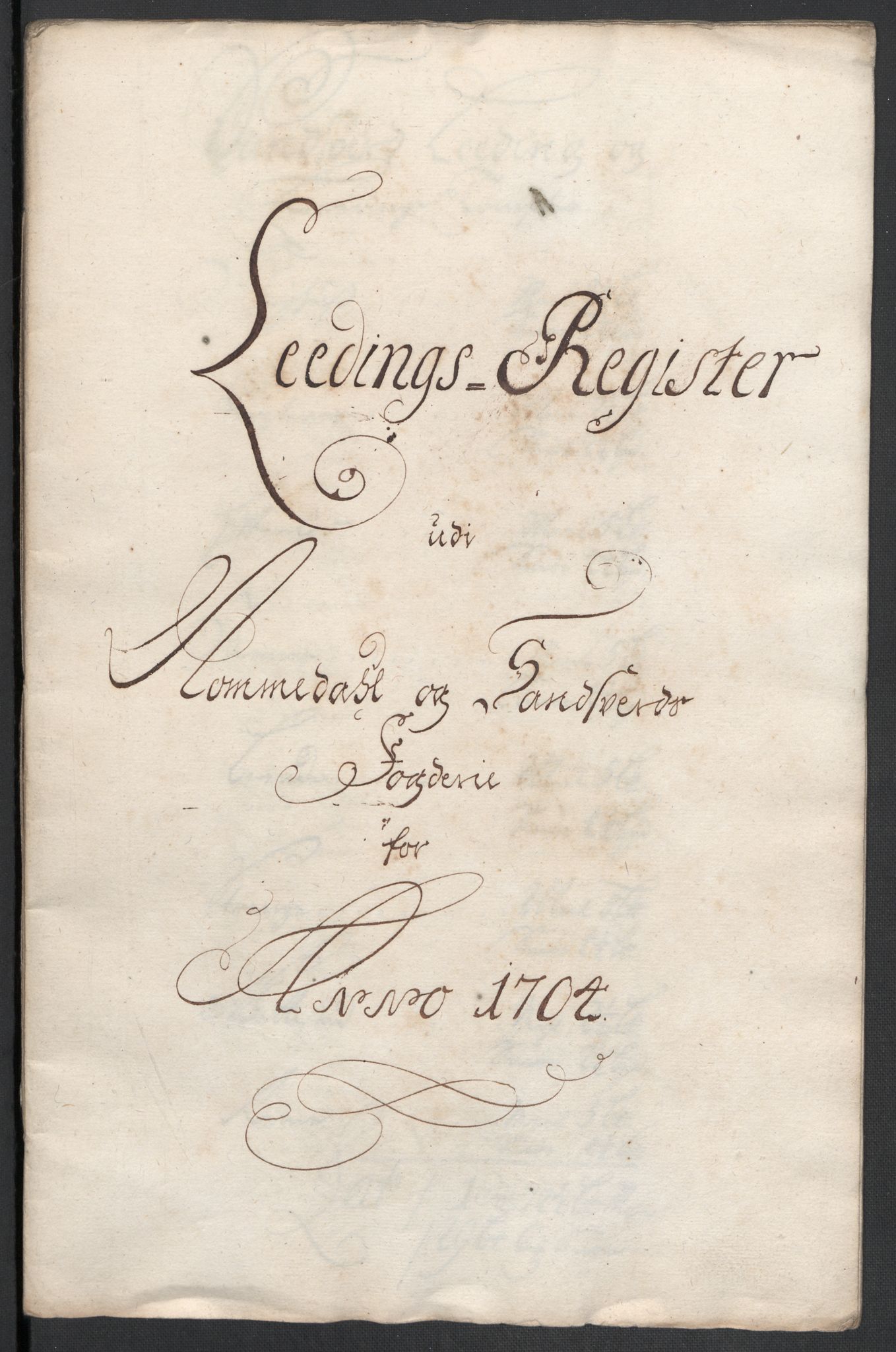 Rentekammeret inntil 1814, Reviderte regnskaper, Fogderegnskap, RA/EA-4092/R24/L1582: Fogderegnskap Numedal og Sandsvær, 1704, p. 33