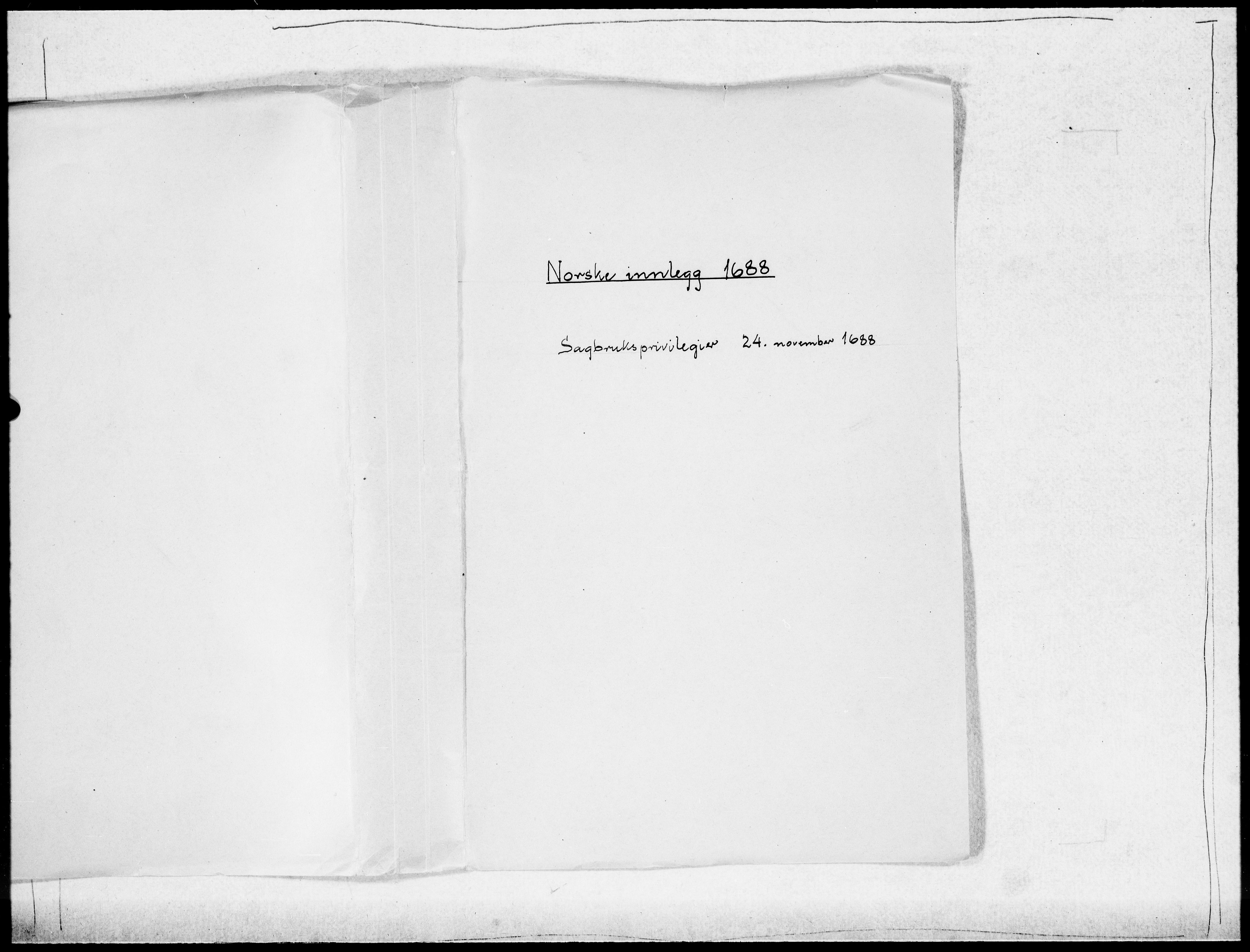 Danske Kanselli 1572-1799, AV/RA-EA-3023/F/Fc/Fcc/Fcca/L0042: Norske innlegg 1572-1799, 1688-1689, p. 114