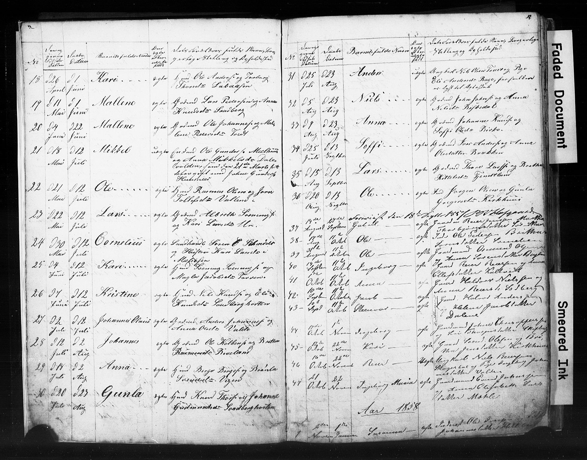 Hjelmeland sokneprestkontor, AV/SAST-A-101843/01/V/L0006: Parish register (copy) no. B 6, 1856-1884, p. 4