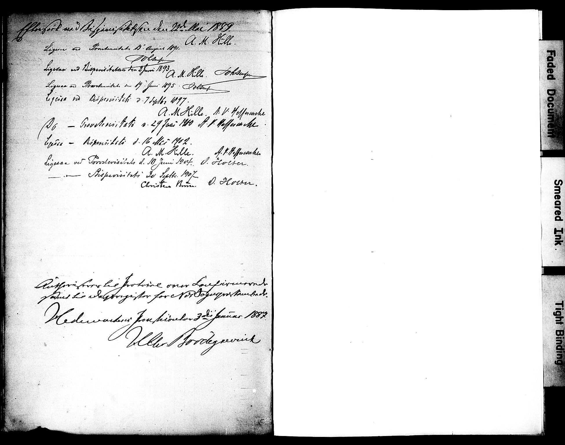 Nes prestekontor, Hedmark, SAH/PREST-020/K/Ka/L0010: Parish register (official) no. 10, 1887-1905