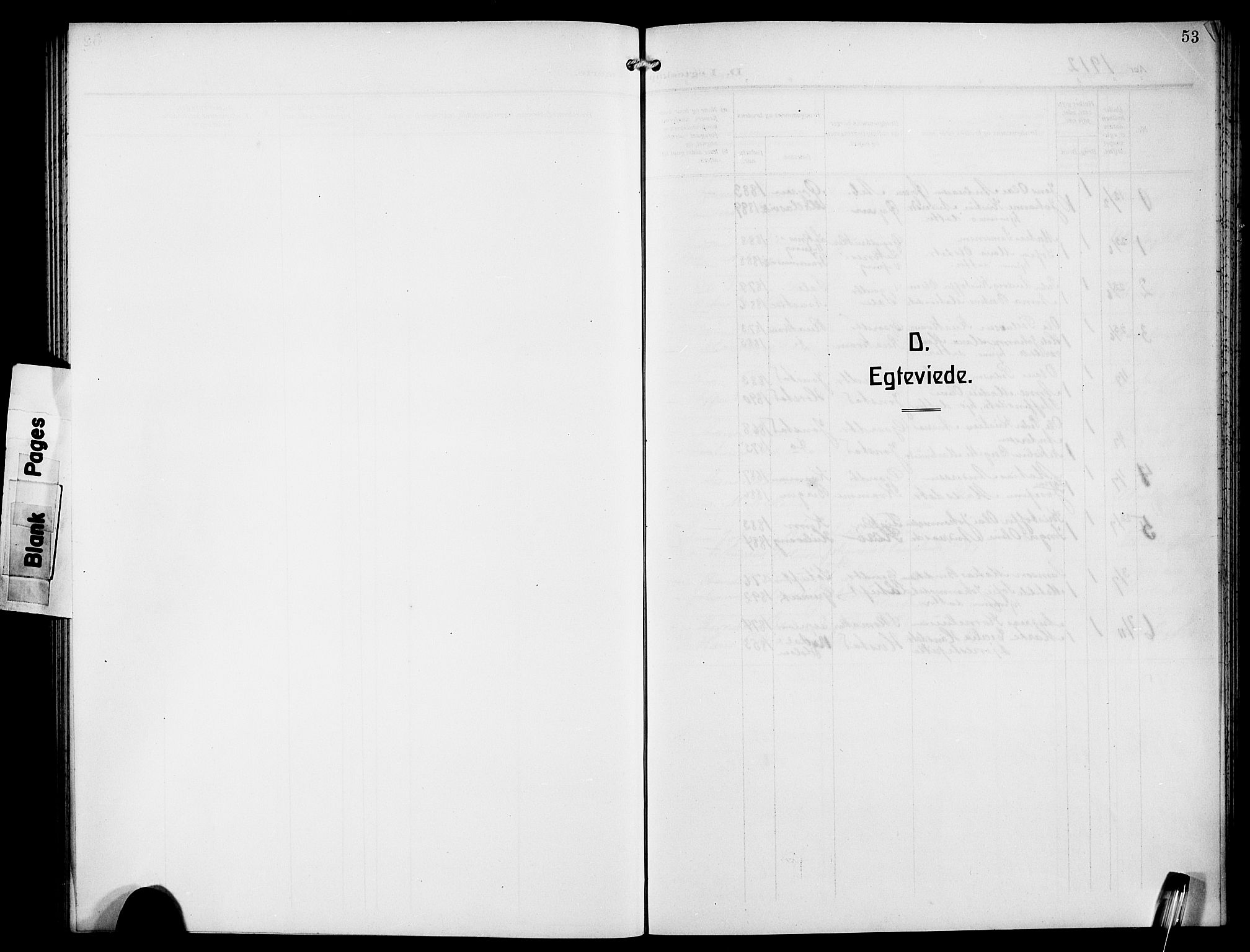 Førde sokneprestembete, SAB/A-79901/H/Hab/Habd/L0007: Parish register (copy) no. D 7, 1912-1922, p. 53