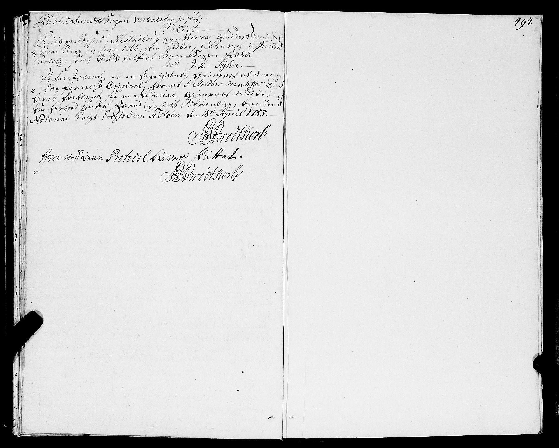 Helgeland sorenskriveri, AV/SAT-A-0004/1/1A/L0030: Tingbok 22B, 1783-1785, p. 491b-492a