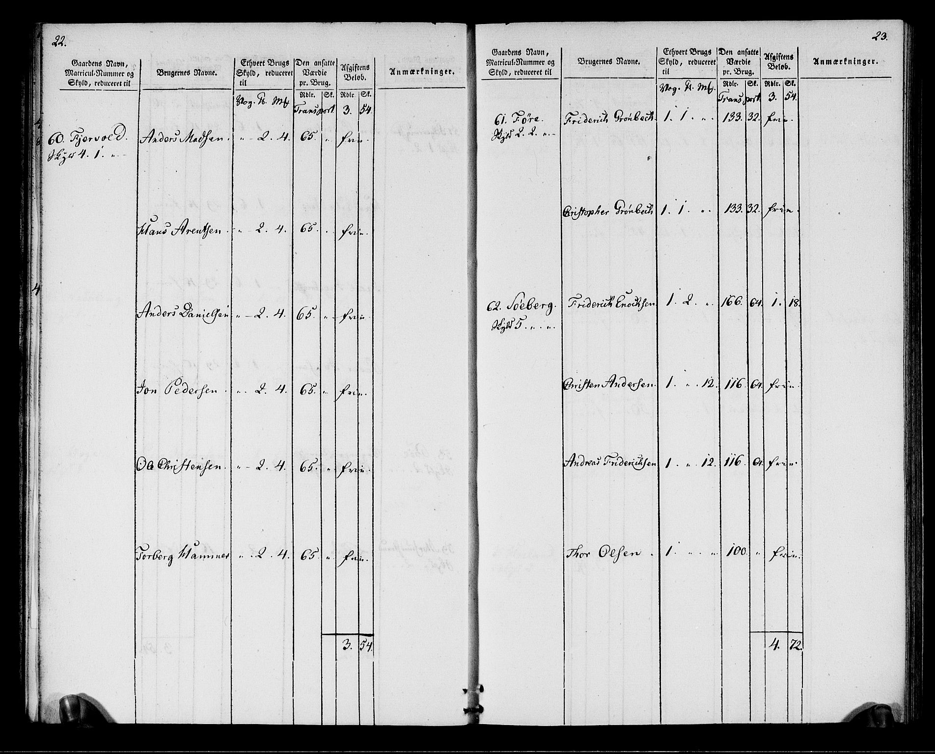 Rentekammeret inntil 1814, Realistisk ordnet avdeling, AV/RA-EA-4070/N/Ne/Nea/L0164: Vesterålen, Andenes og Lofoten fogderi. Oppebørselsregister, 1803, p. 14