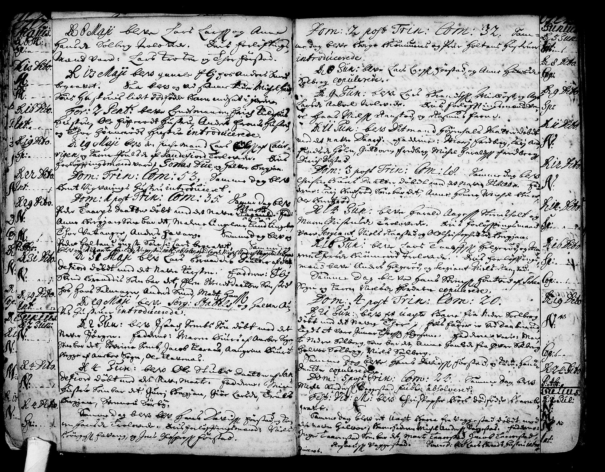 Sandar kirkebøker, AV/SAKO-A-243/F/Fa/L0001: Parish register (official) no. 1, 1709-1733