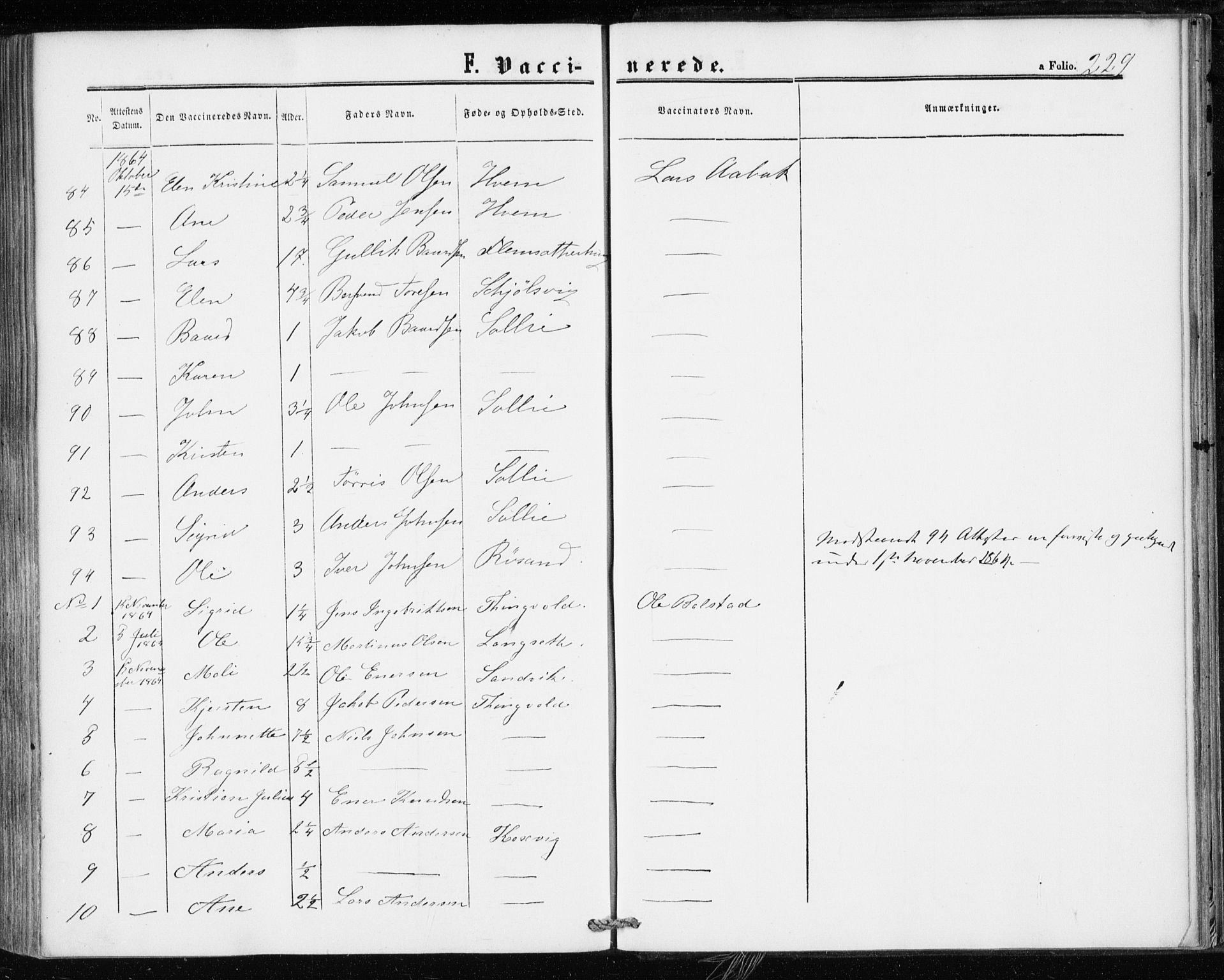 Ministerialprotokoller, klokkerbøker og fødselsregistre - Møre og Romsdal, AV/SAT-A-1454/586/L0985: Parish register (official) no. 586A11, 1857-1866, p. 229