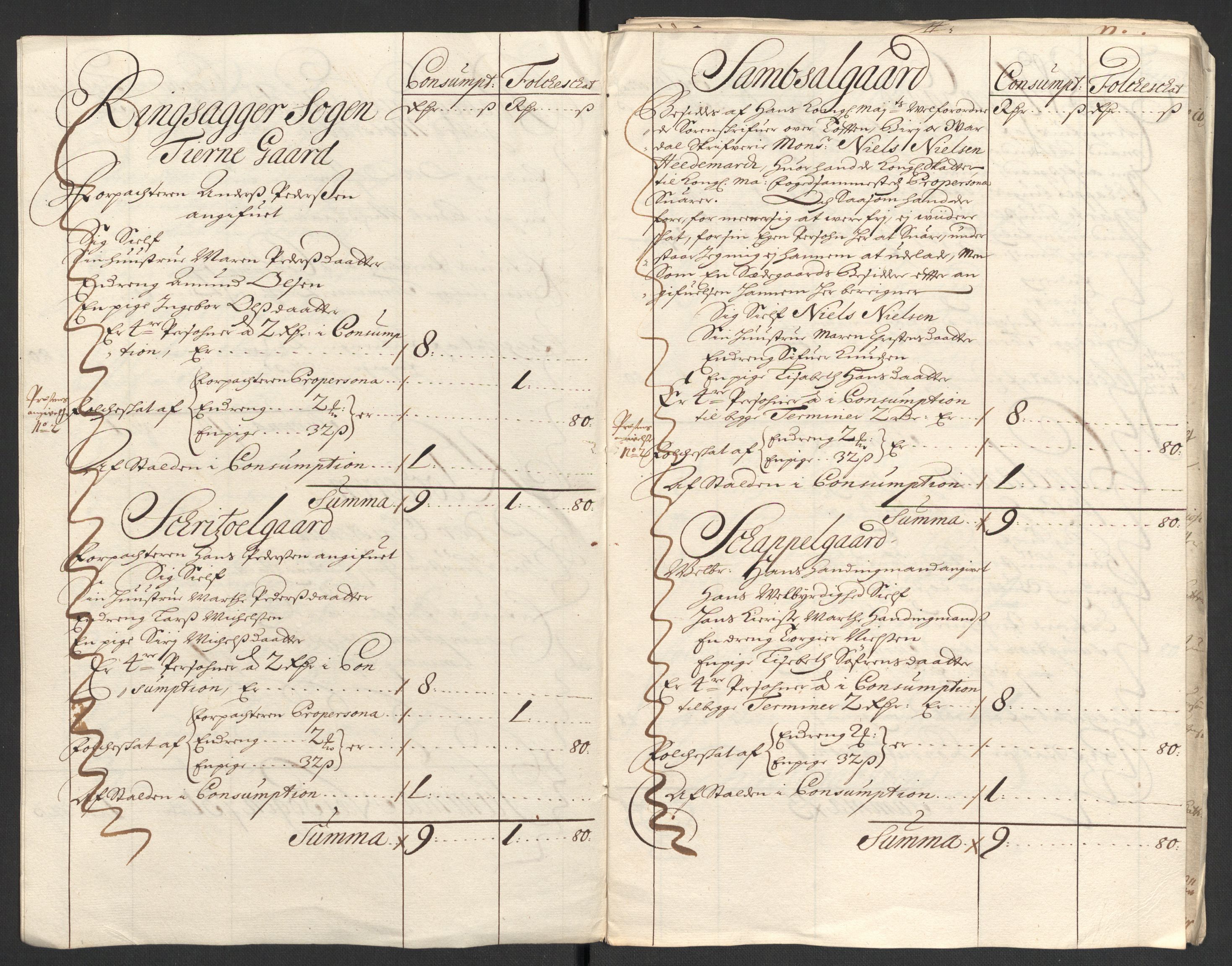 Rentekammeret inntil 1814, Reviderte regnskaper, Fogderegnskap, AV/RA-EA-4092/R16/L1037: Fogderegnskap Hedmark, 1697-1698, p. 105