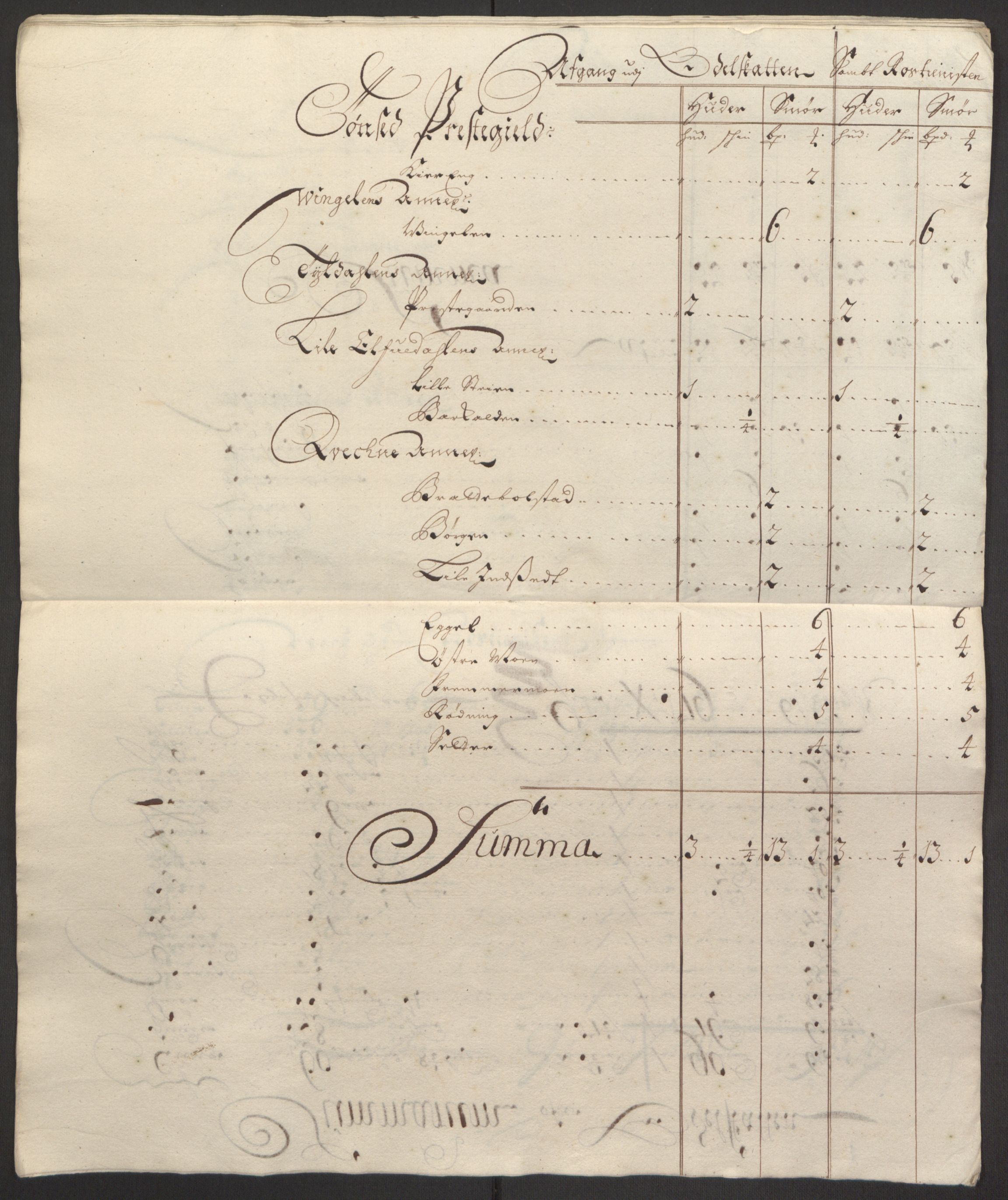 Rentekammeret inntil 1814, Reviderte regnskaper, Fogderegnskap, AV/RA-EA-4092/R13/L0833: Fogderegnskap Solør, Odal og Østerdal, 1695, p. 317