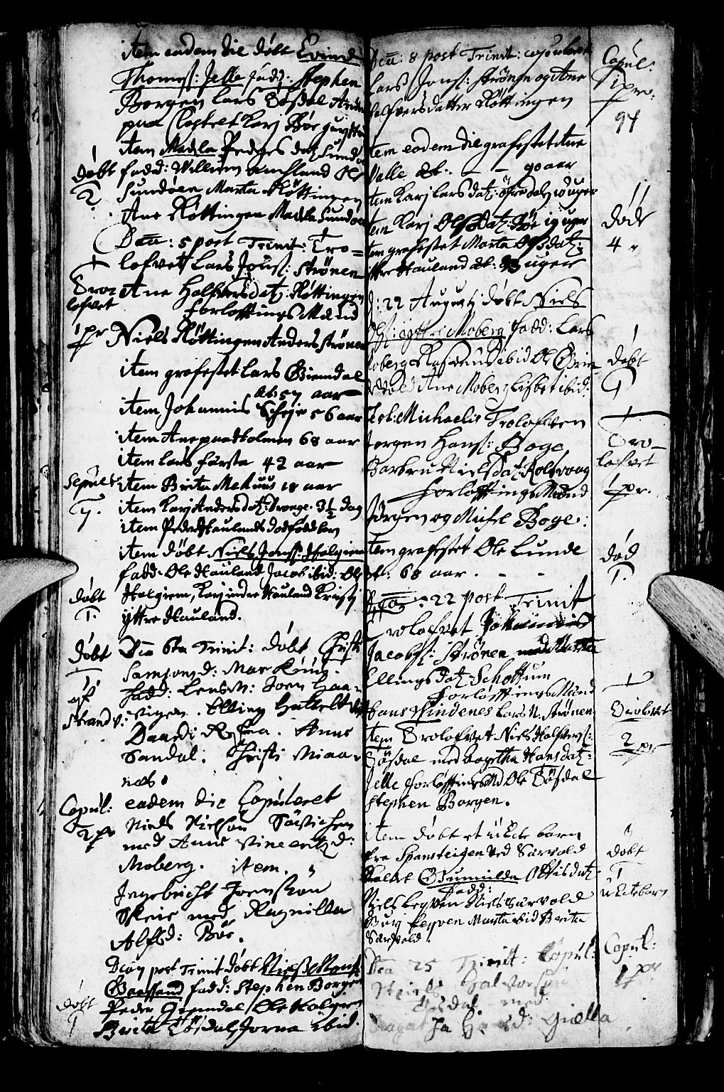 Os sokneprestembete, SAB/A-99929: Parish register (official) no. A 1, 1669-1722, p. 94