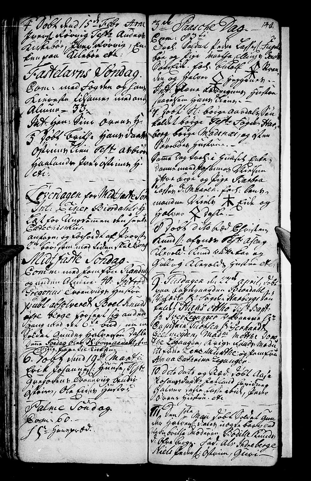 Vik sokneprestembete, AV/SAB-A-81501/H/Haa/Haaa/L0001: Parish register (official) no. A 1 / 3, 1727-1740