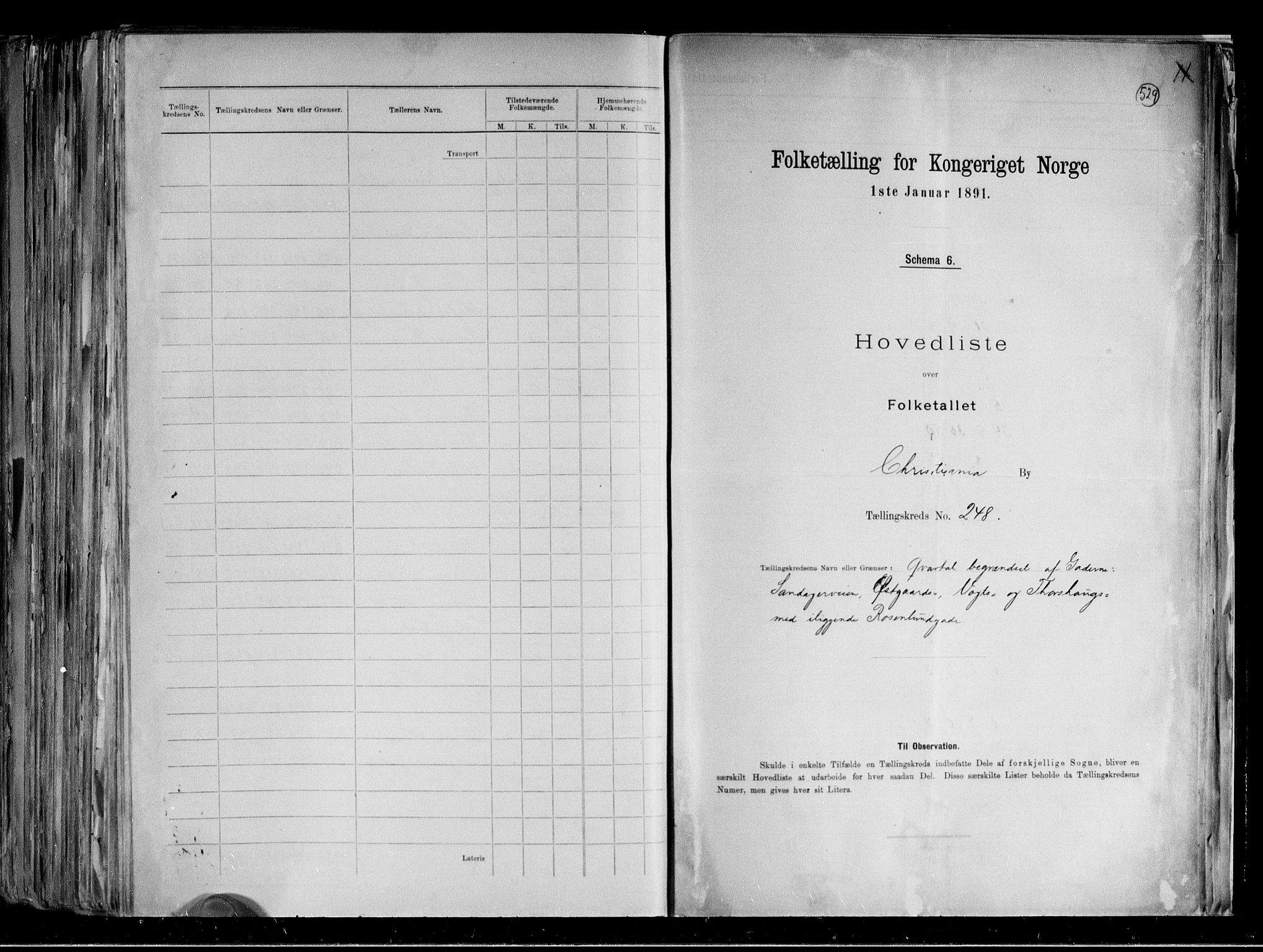 RA, 1891 census for 0301 Kristiania, 1891, p. 151041