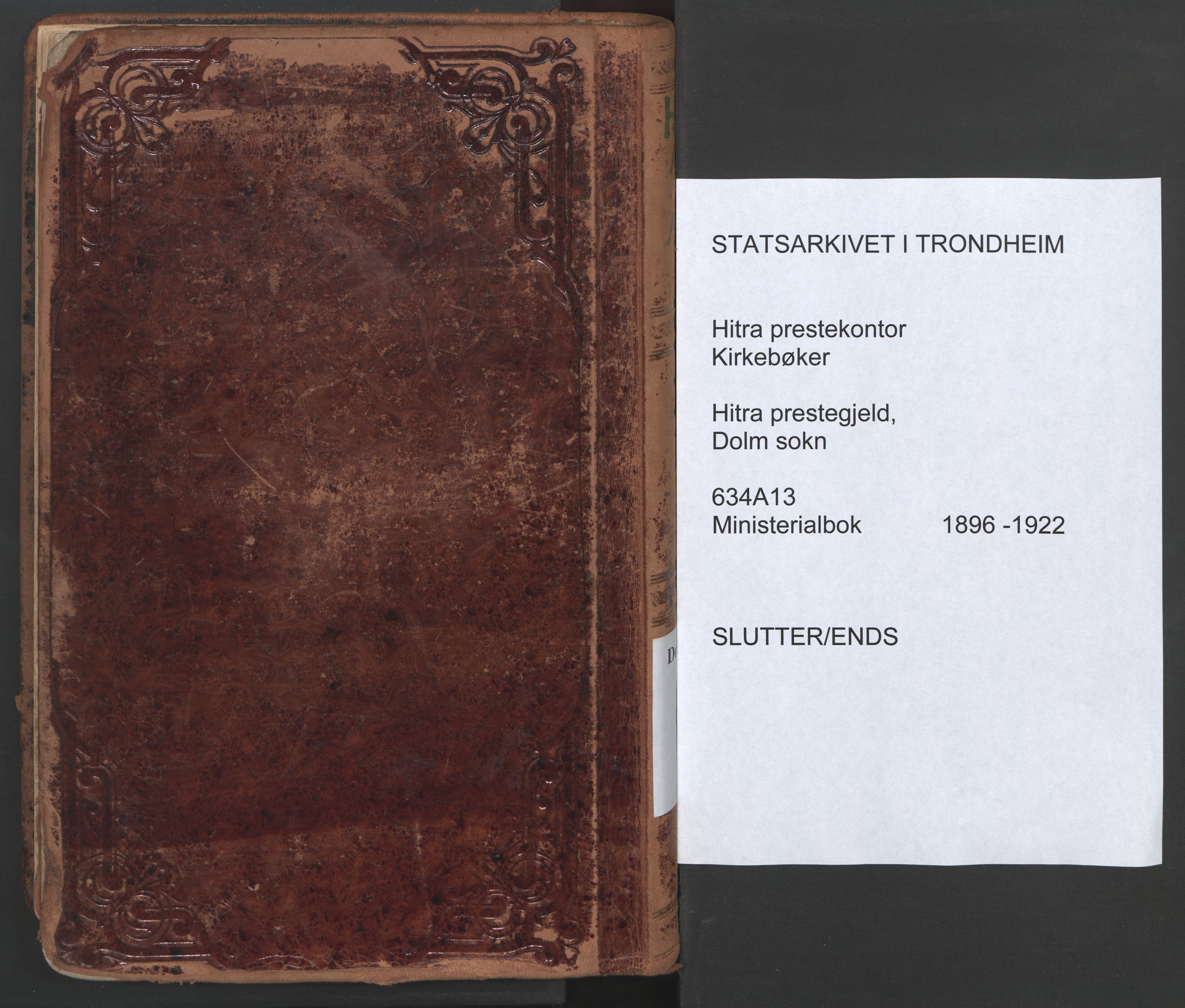 Ministerialprotokoller, klokkerbøker og fødselsregistre - Sør-Trøndelag, SAT/A-1456/634/L0537: Parish register (official) no. 634A13, 1896-1922, p. 252