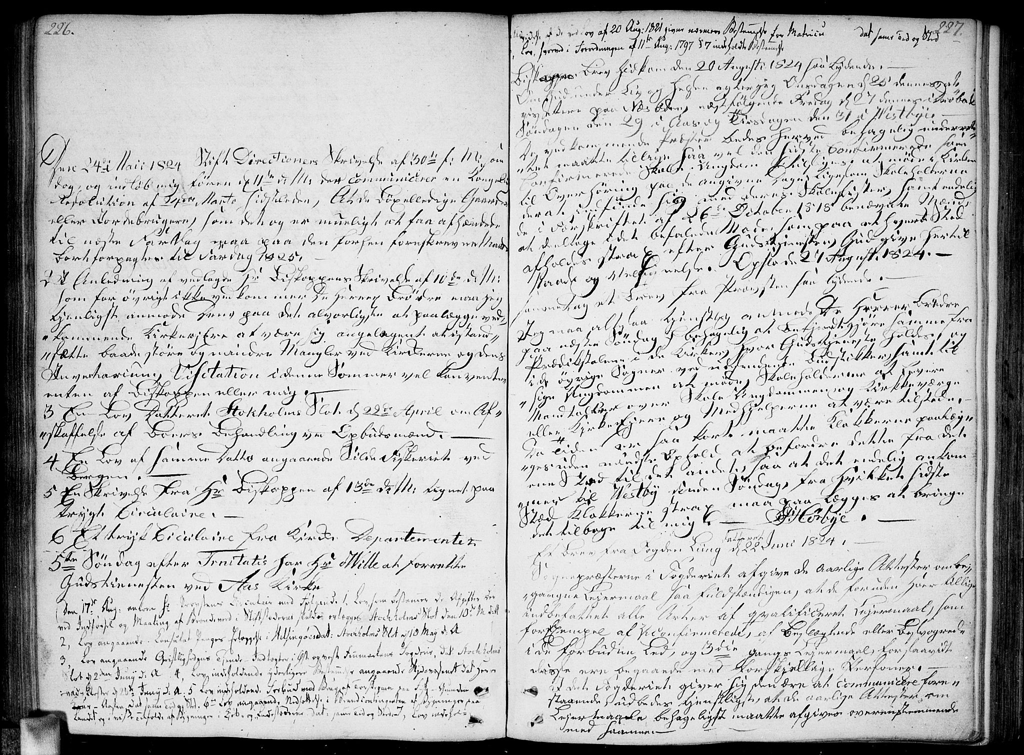 Vestby prestekontor Kirkebøker, AV/SAO-A-10893/F/Fa/L0004: Parish register (official) no. I 4, 1797-1813, p. 226-227