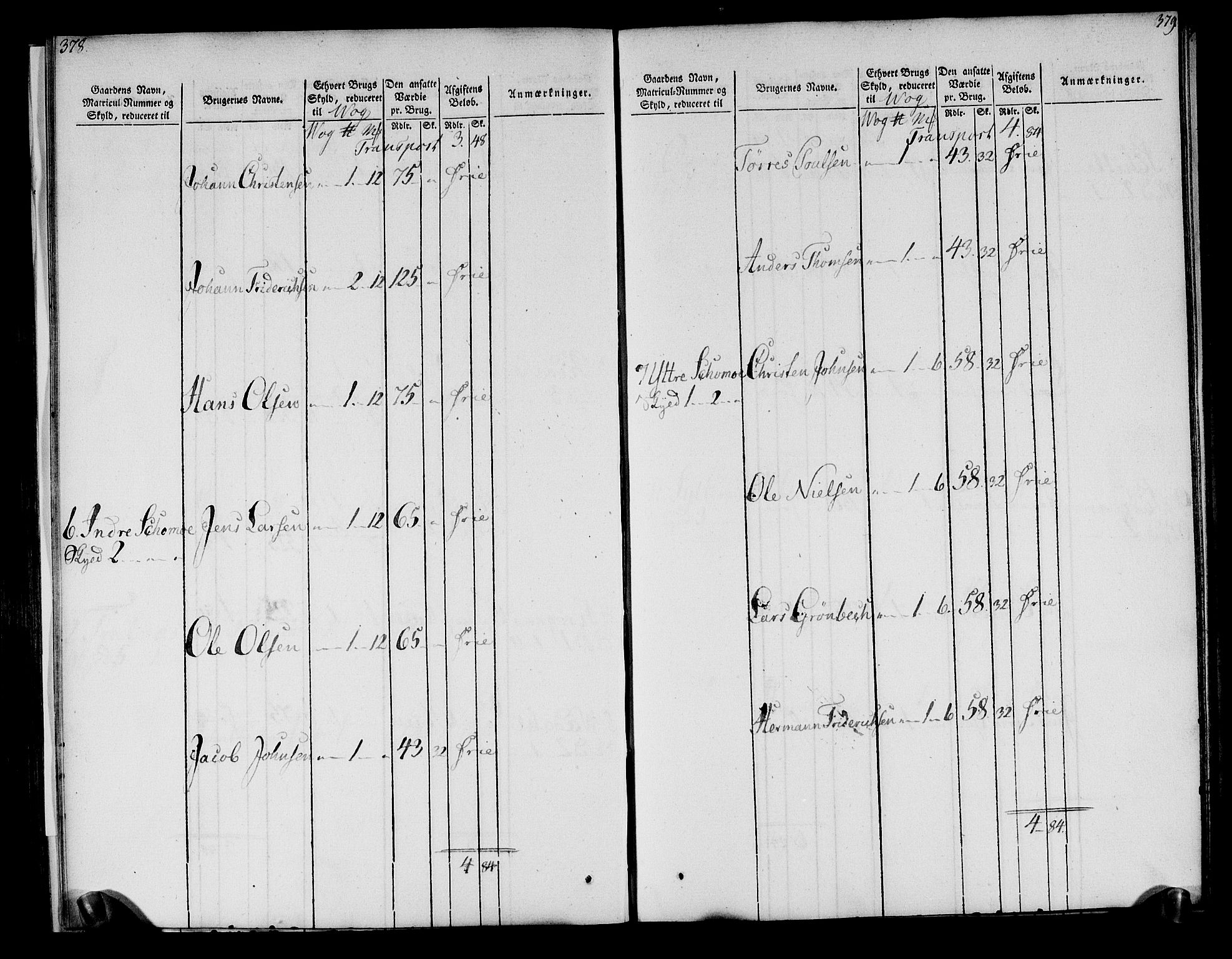 Rentekammeret inntil 1814, Realistisk ordnet avdeling, AV/RA-EA-4070/N/Ne/Nea/L0158: Helgeland fogderi. Oppebørselsregister, 1803-1804, p. 193